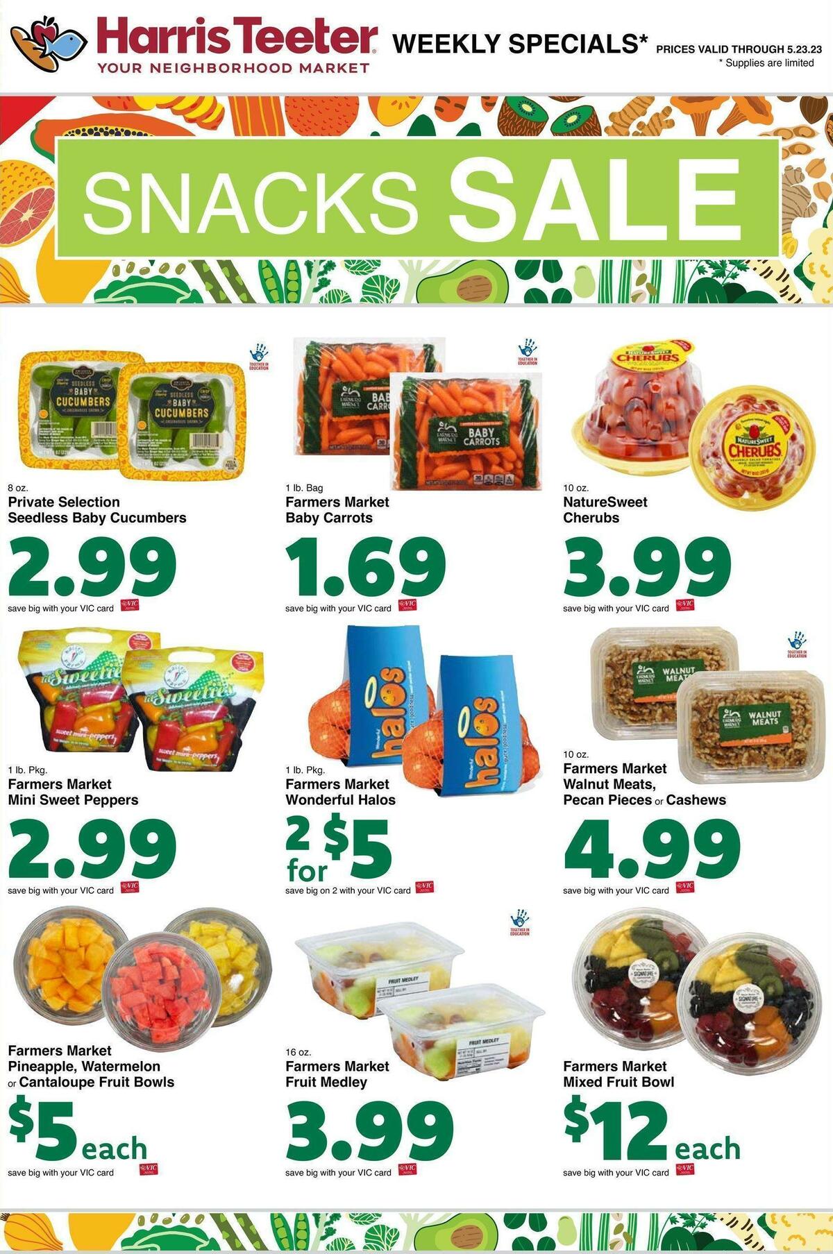 Harris Teeter Weekly Ad from May 17