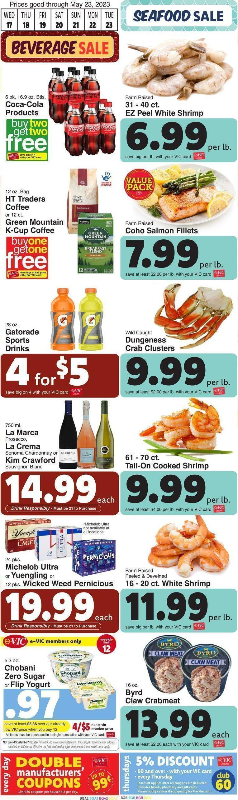 Harris Teeter Weekly Ad from May 17