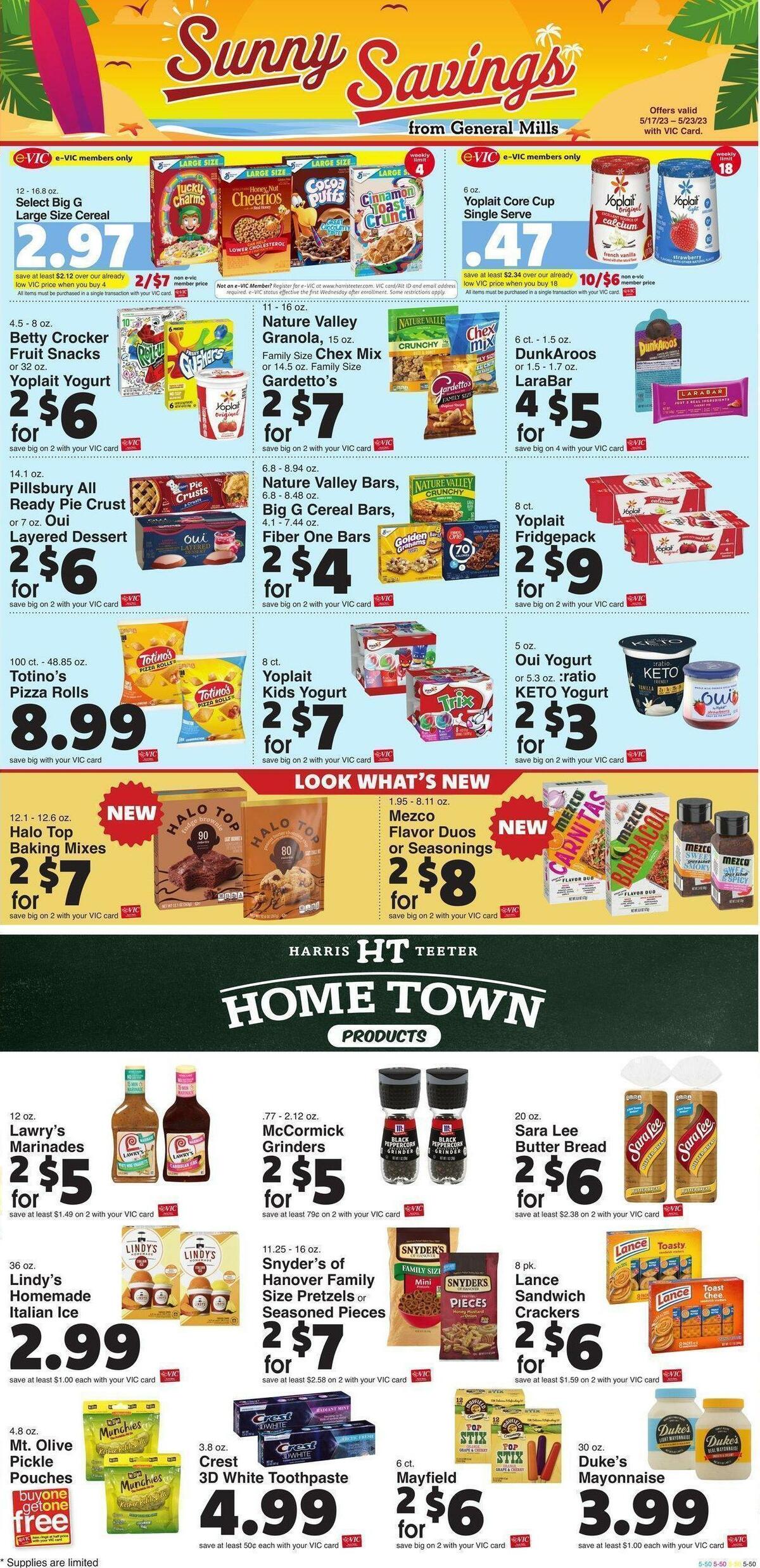 Harris Teeter Weekly Ad from May 17