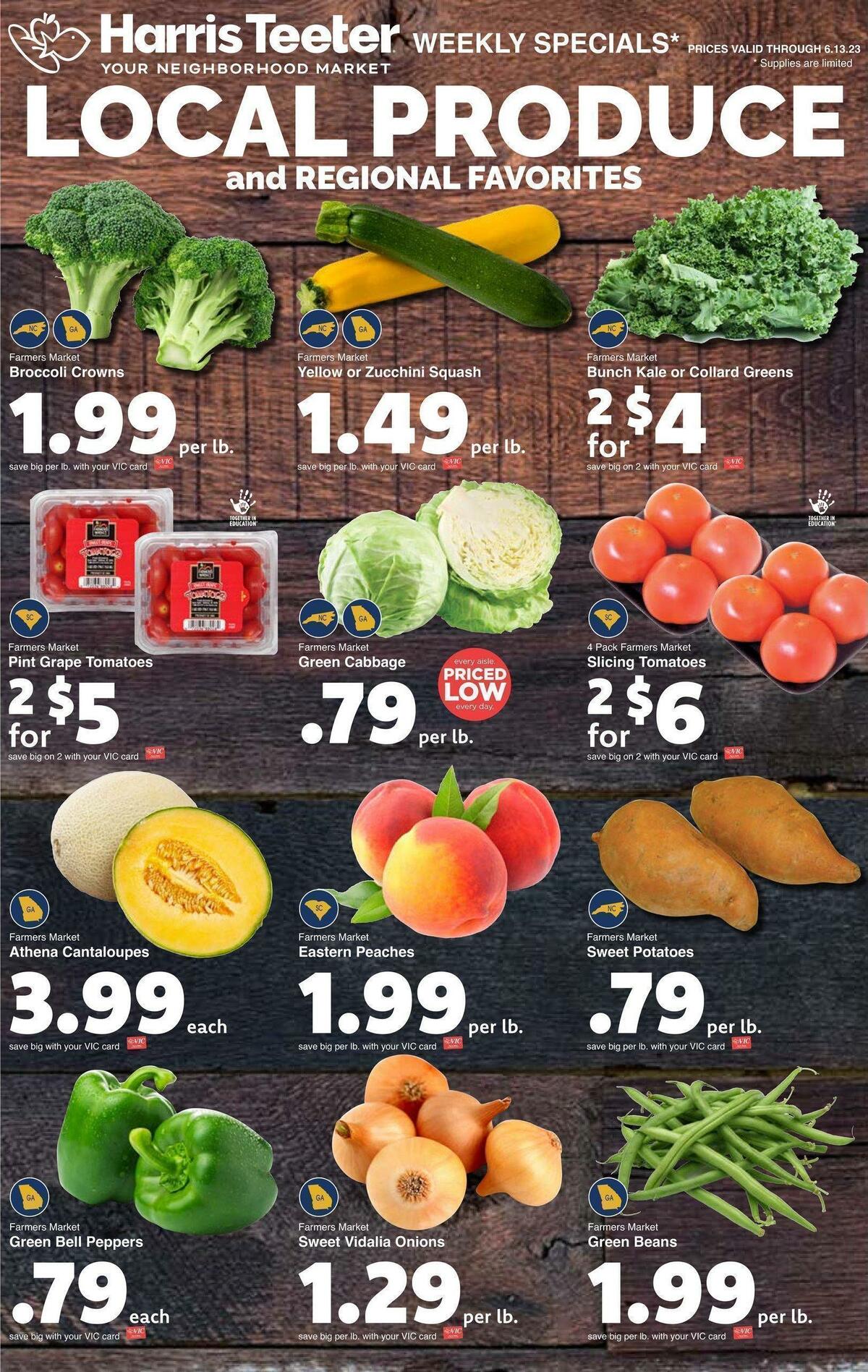 Harris Teeter Weekly Ad from June 7