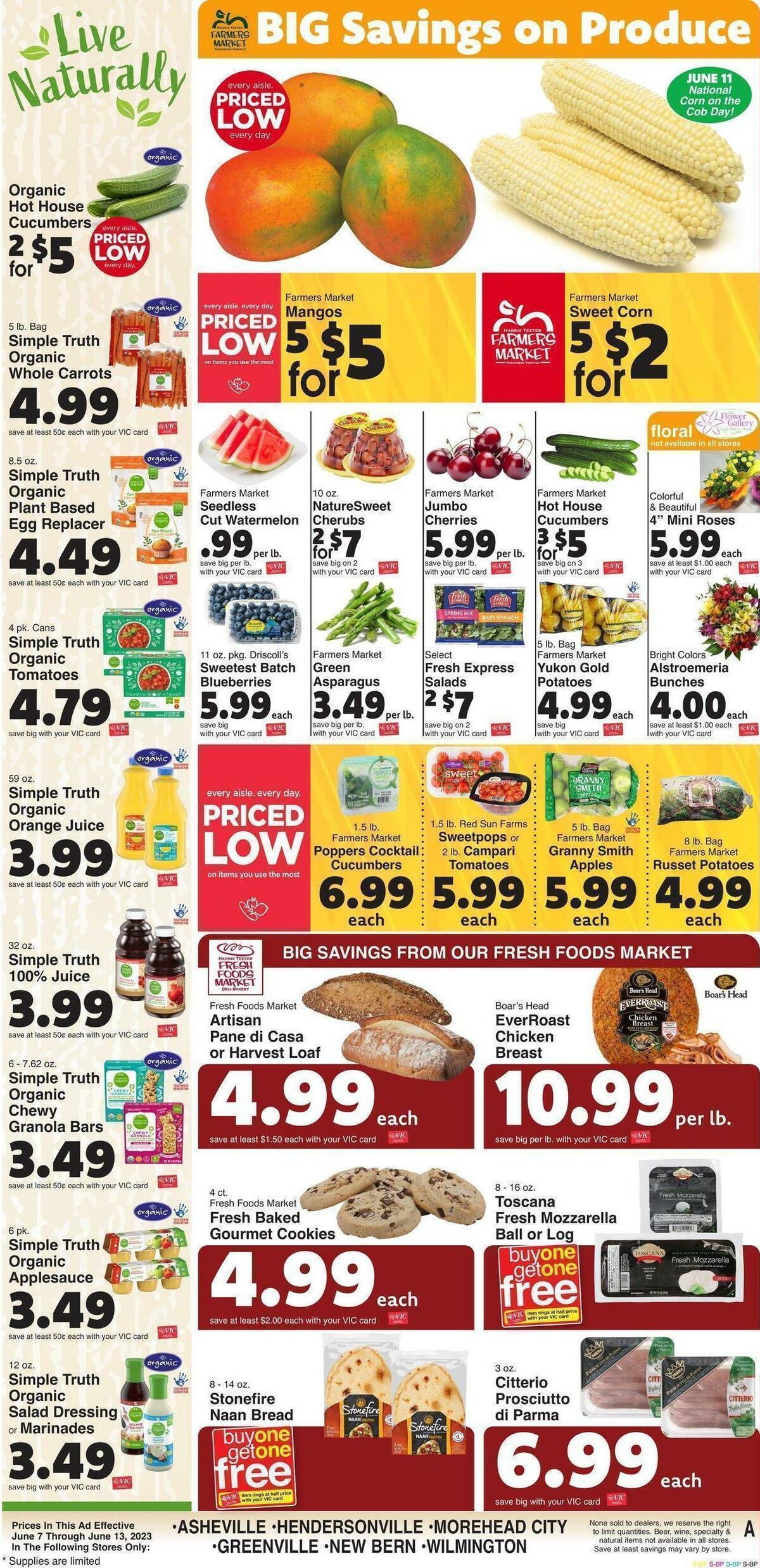 Harris Teeter Weekly Ad from June 7