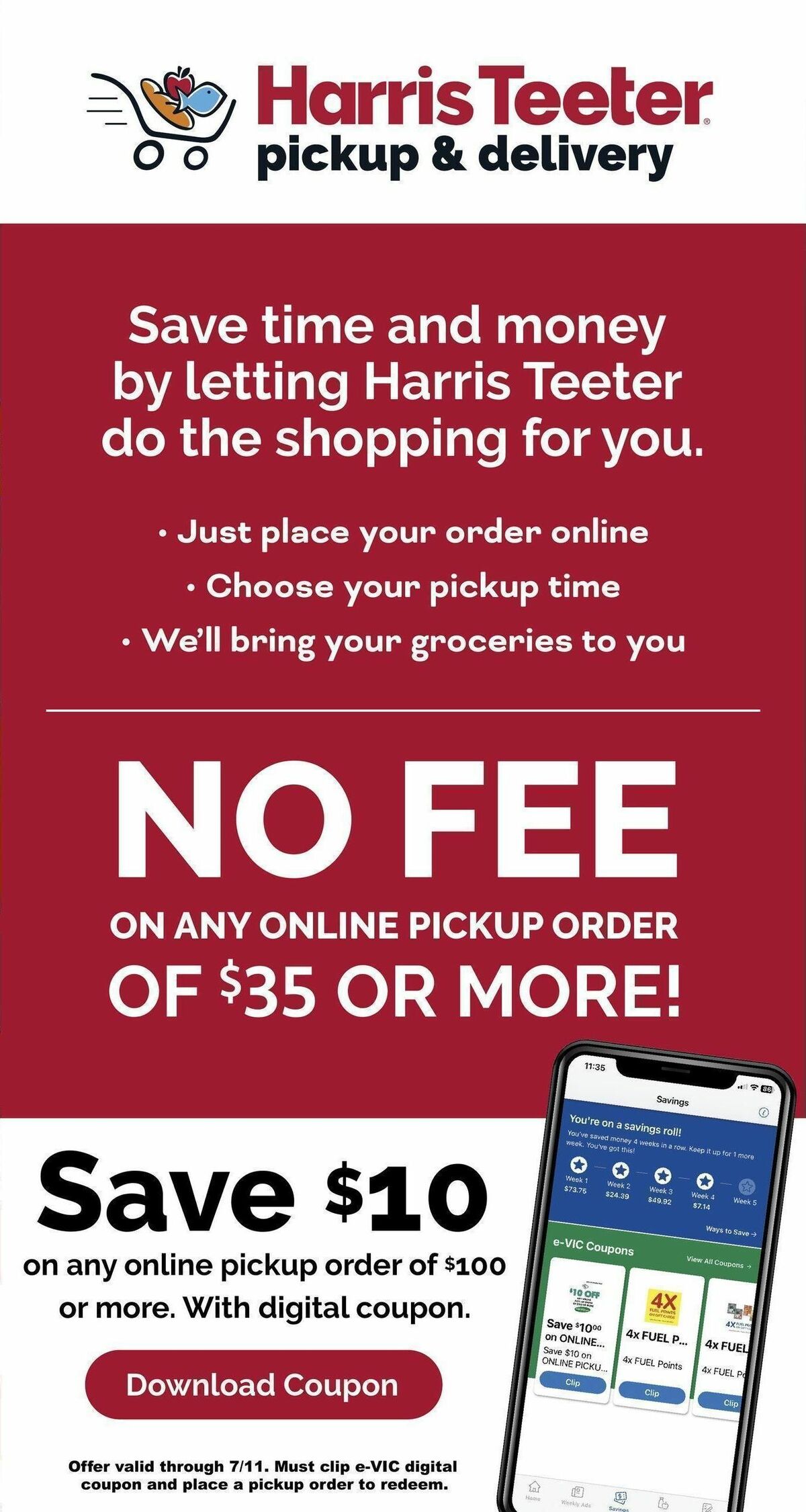 Harris Teeter Weekly Ad from July 5