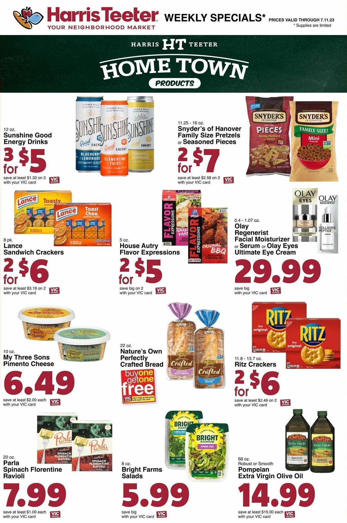 Harris Teeter Weekly Ad from July 5