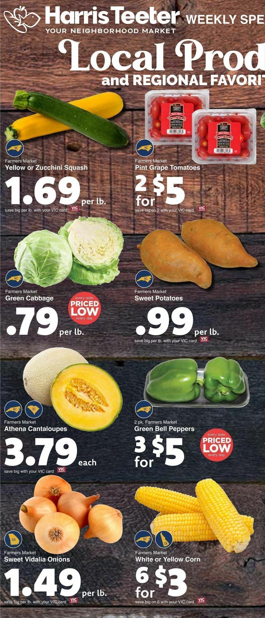 Harris Teeter Weekly Ad from July 5