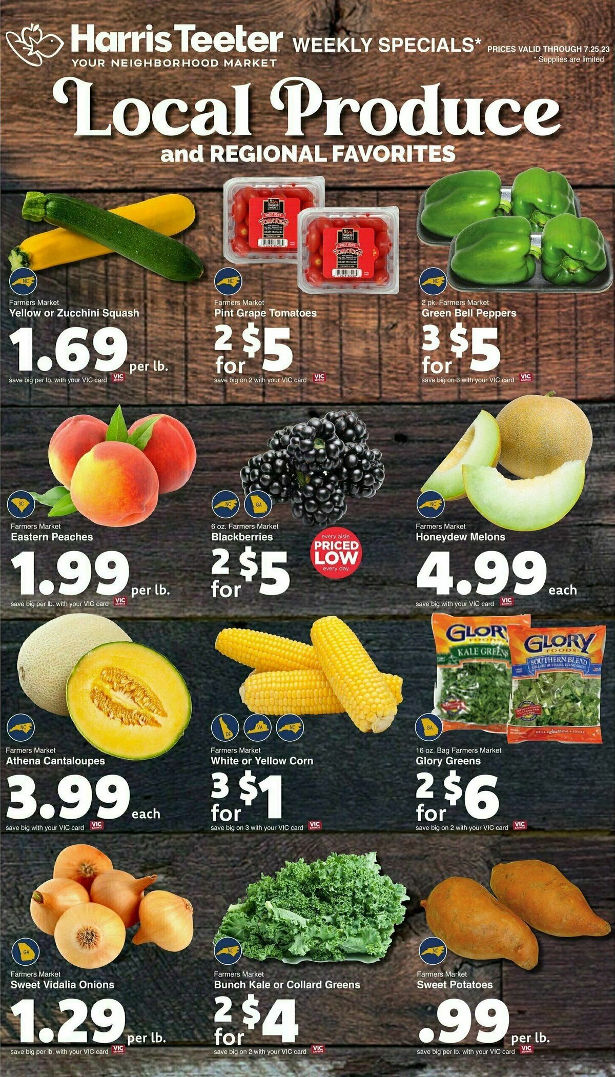 Harris Teeter Weekly Ad from July 19