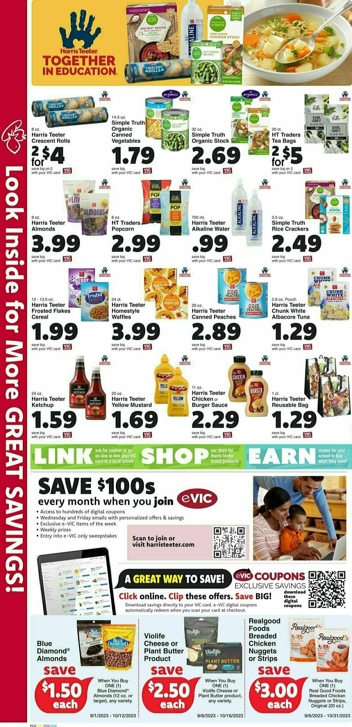 Harris Teeter Weekly Ad from September 27