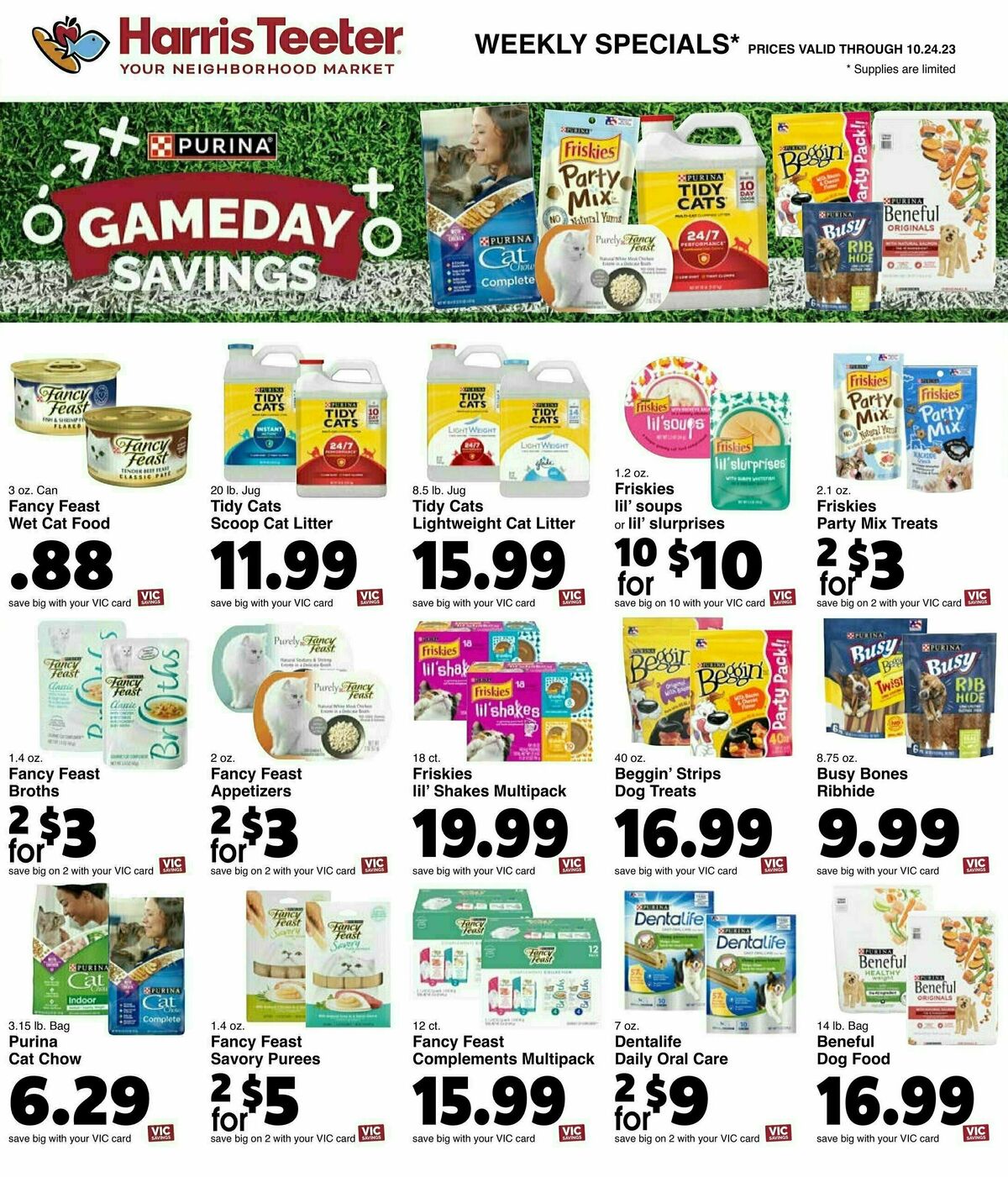 Harris Teeter Weekly Ad from October 18