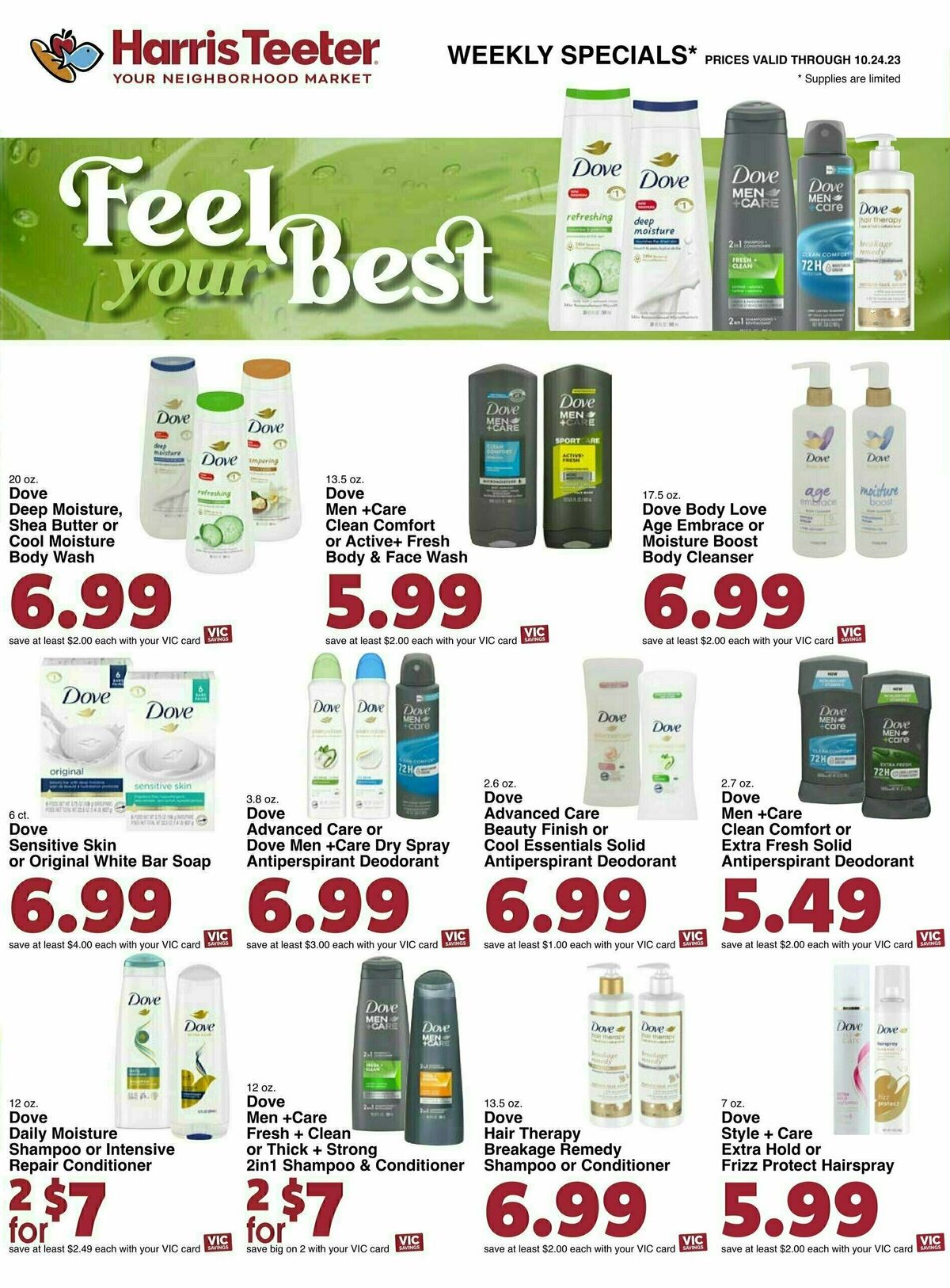 Harris Teeter Weekly Ad from October 18