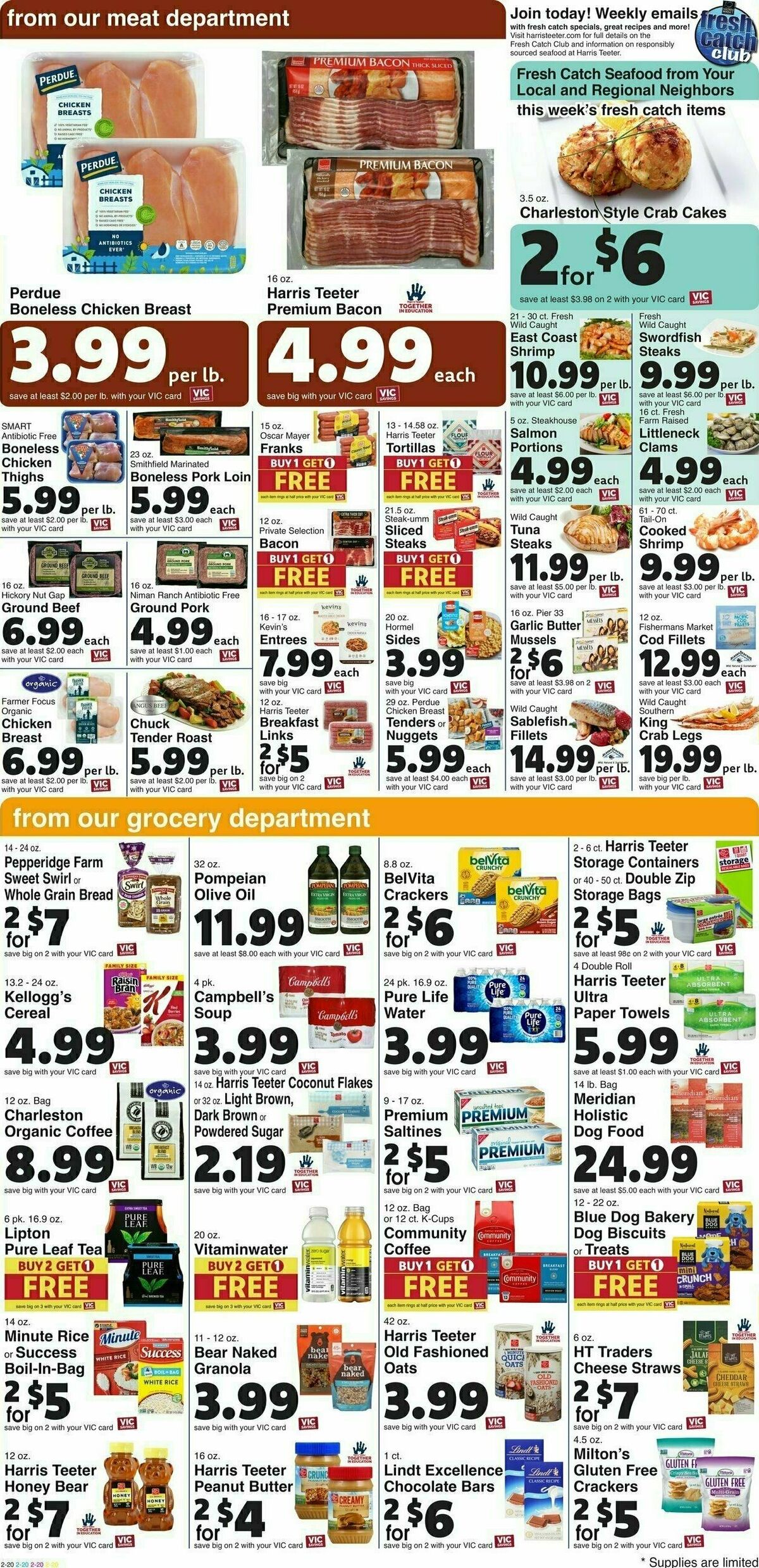 Harris Teeter Weekly Ad from October 18