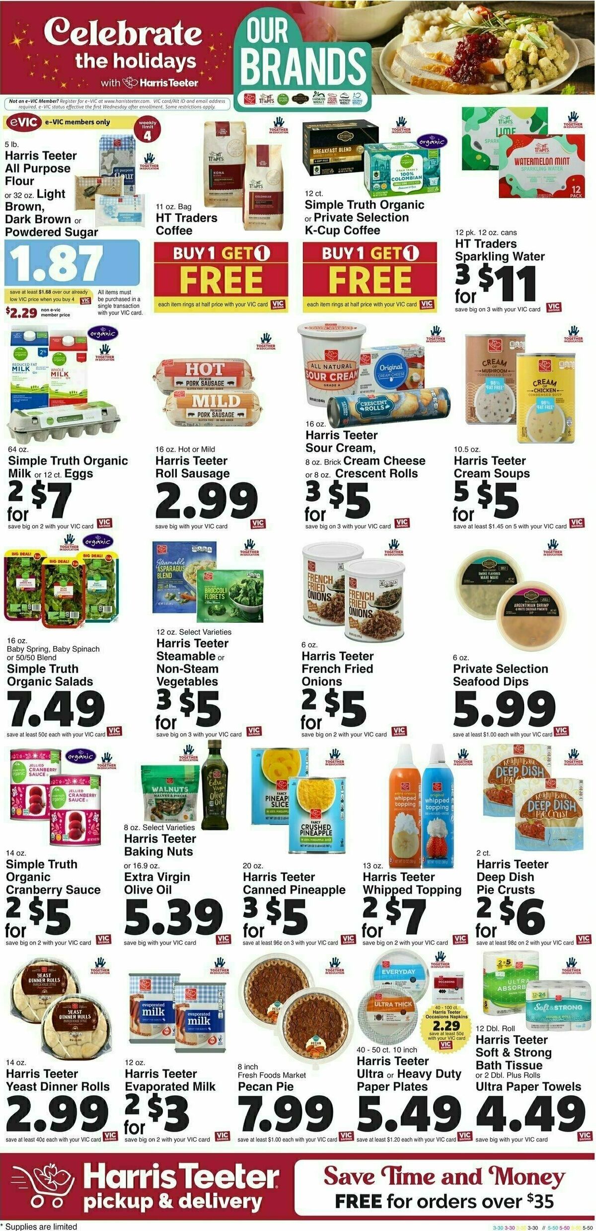 Harris Teeter Weekly Ad from November 8