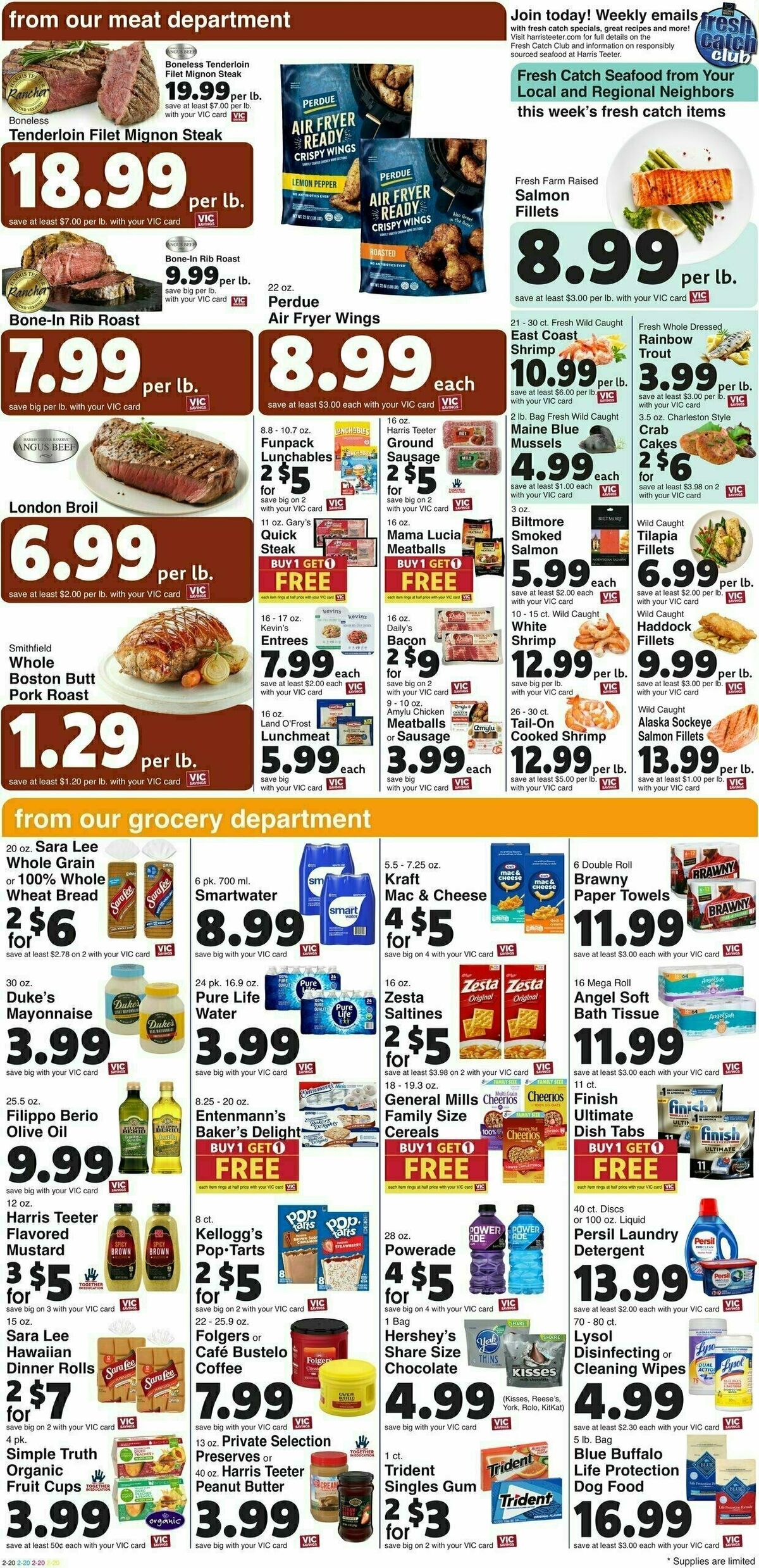 Harris Teeter Weekly Ad from November 8