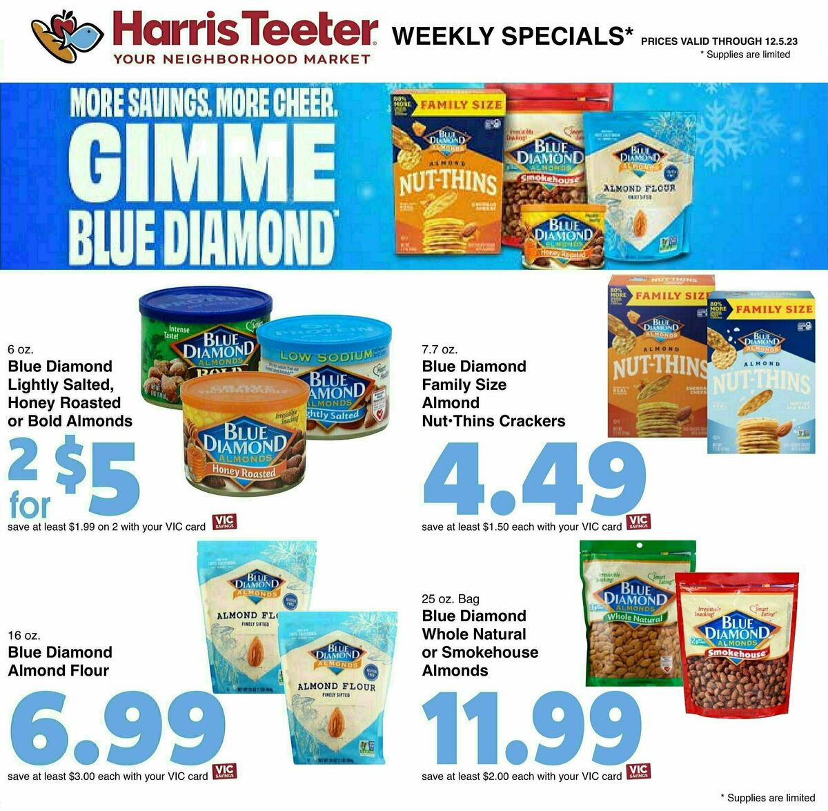 Harris Teeter Weekly Ad from November 29