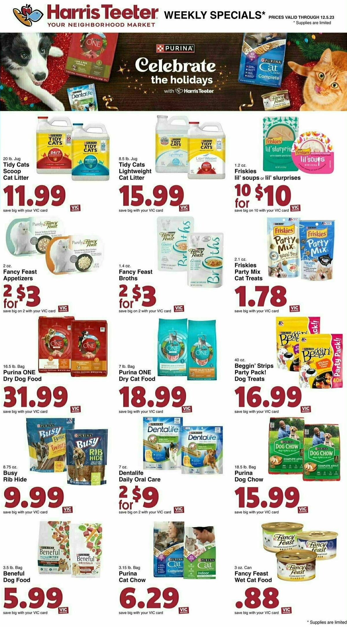 Harris Teeter Weekly Ad from November 29