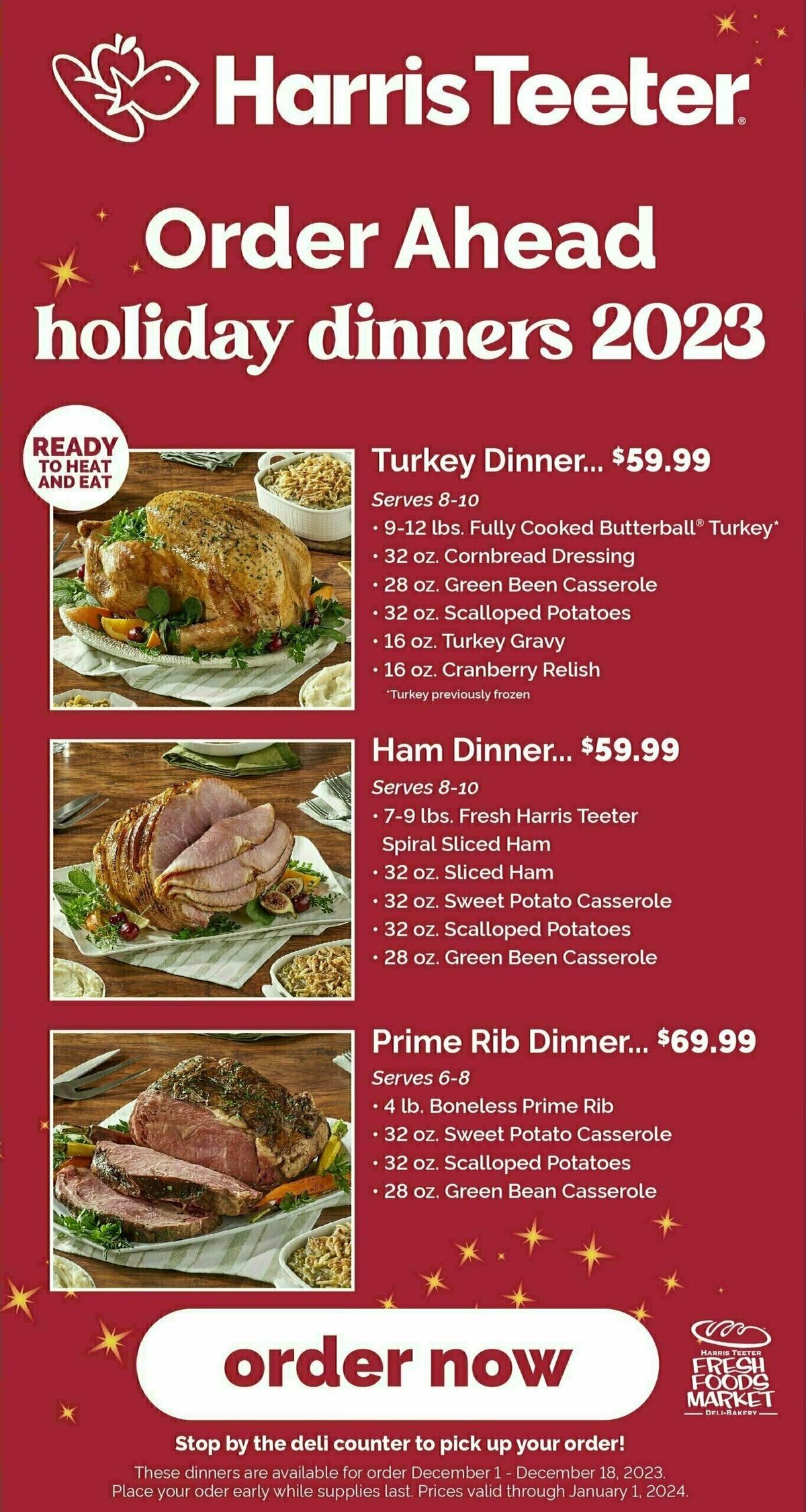 Harris Teeter Weekly Ad from December 6