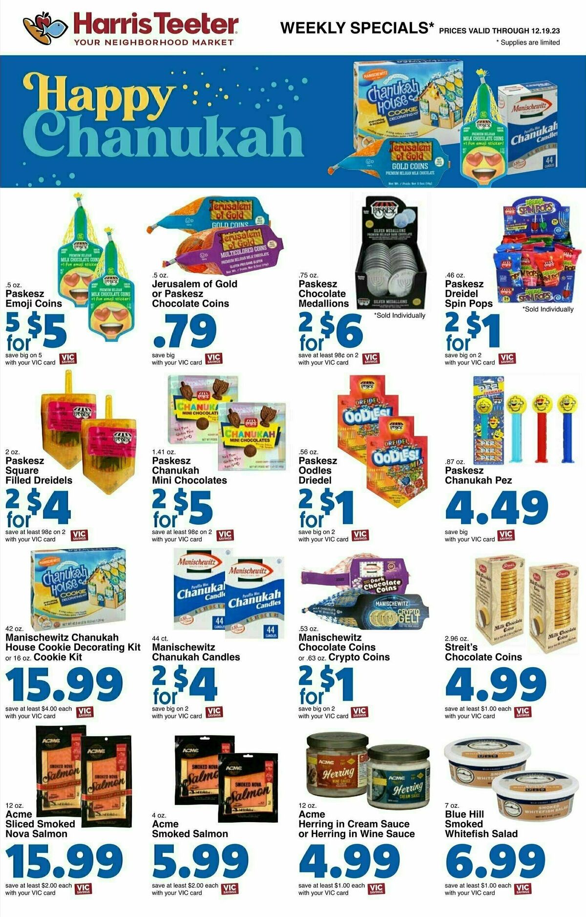 Harris Teeter Weekly Ad from December 6