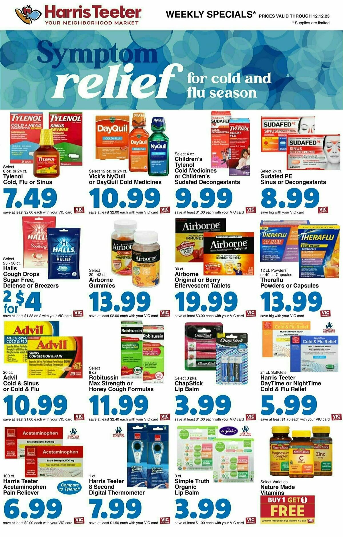 Harris Teeter Weekly Ad from December 6