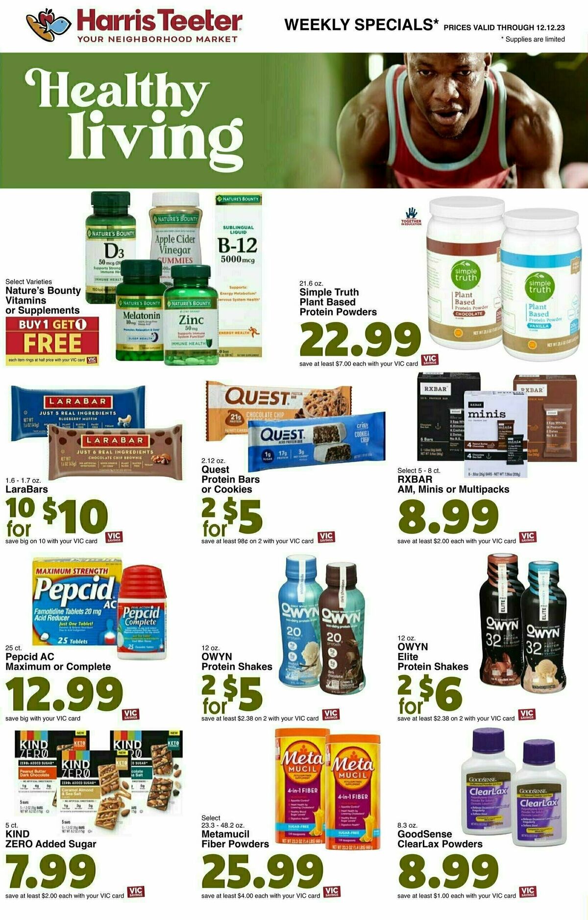 Harris Teeter Weekly Ad from December 6