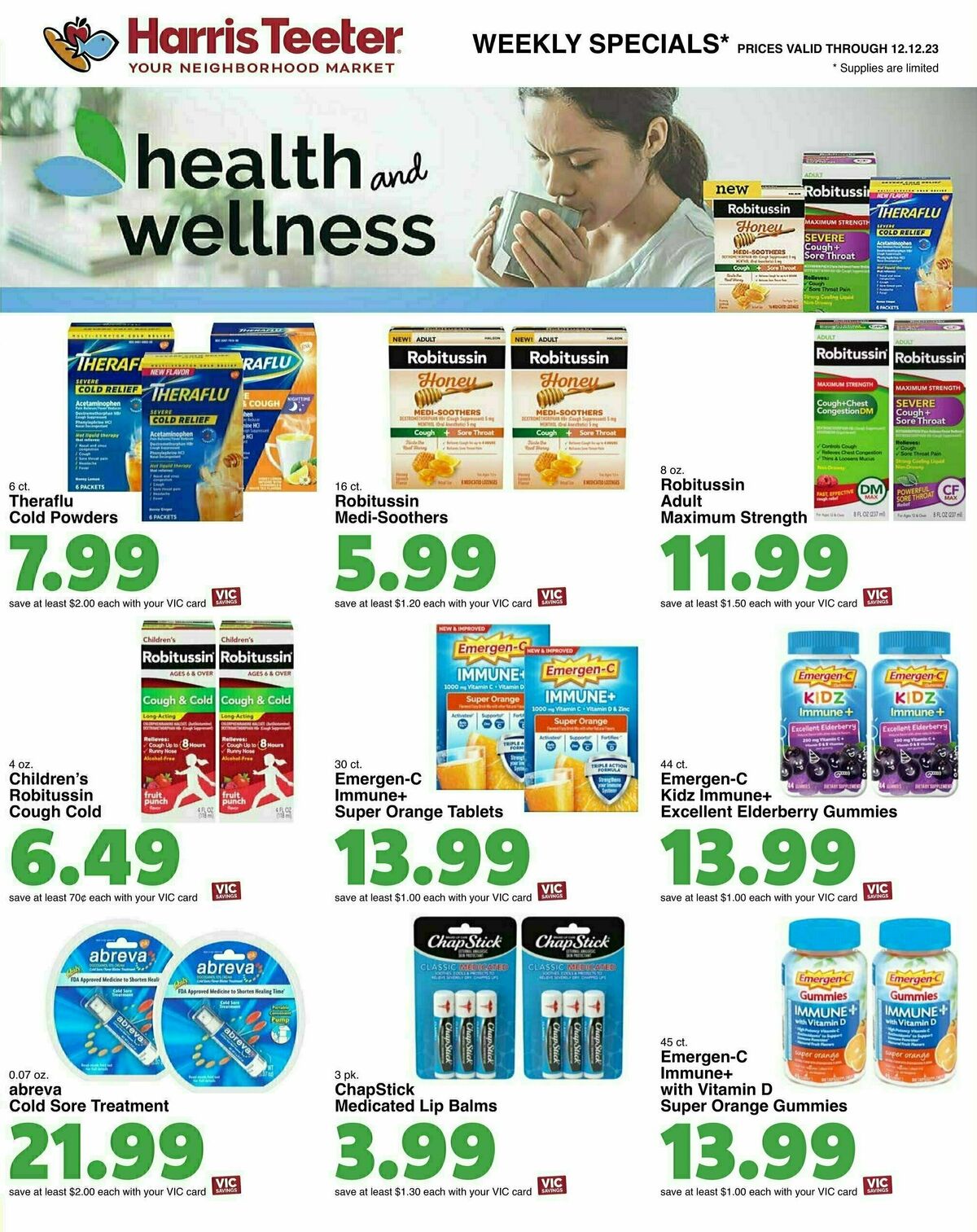 Harris Teeter Weekly Ad from December 6