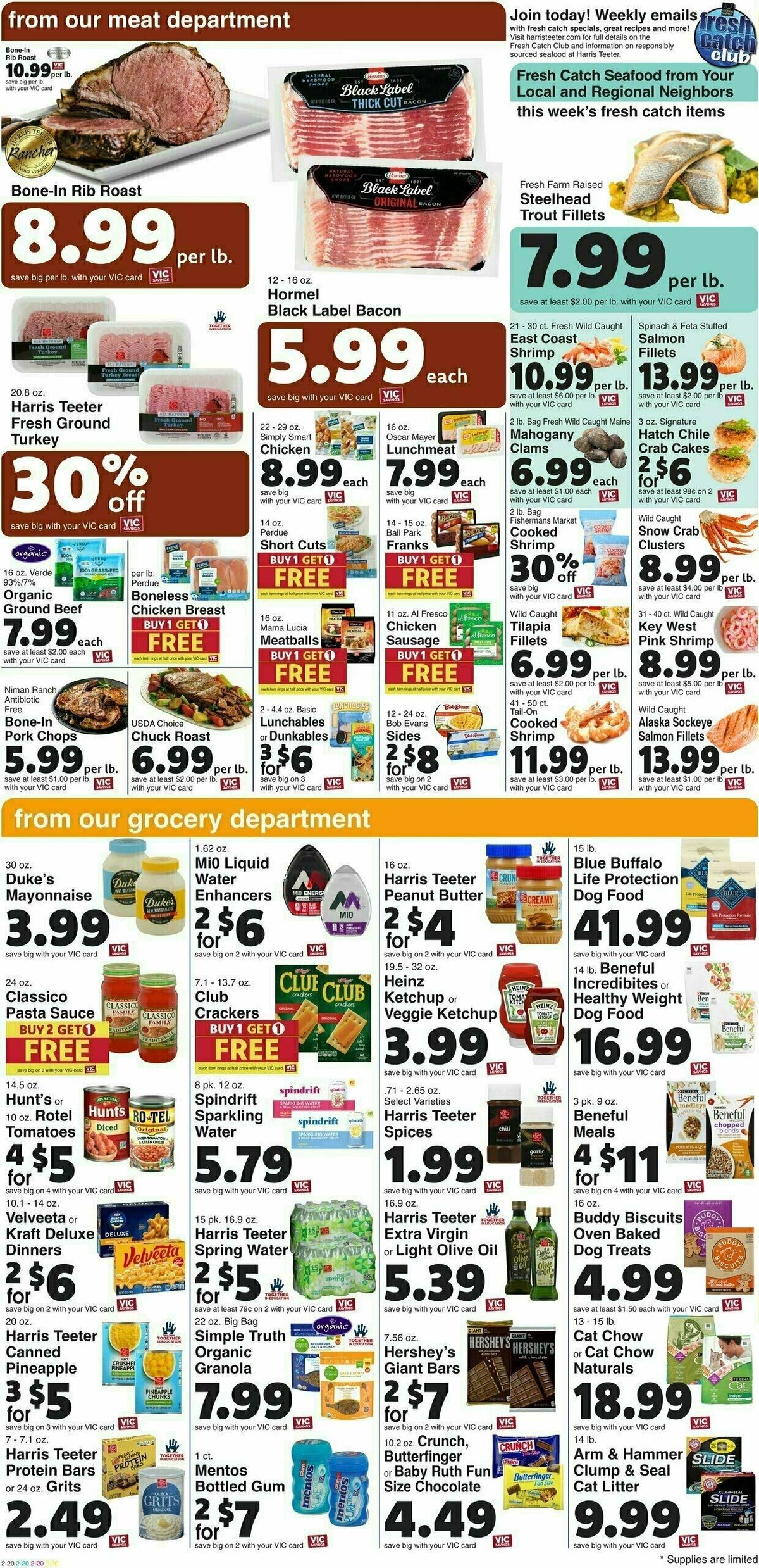 Harris Teeter Weekly Ad from December 6