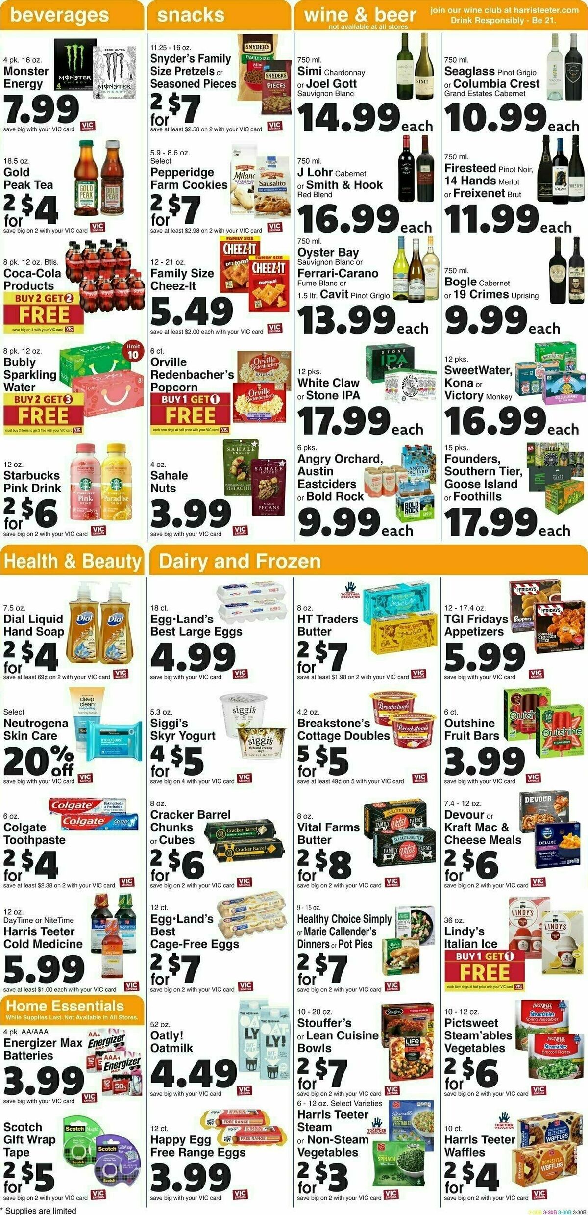 Harris Teeter Weekly Ad from December 6