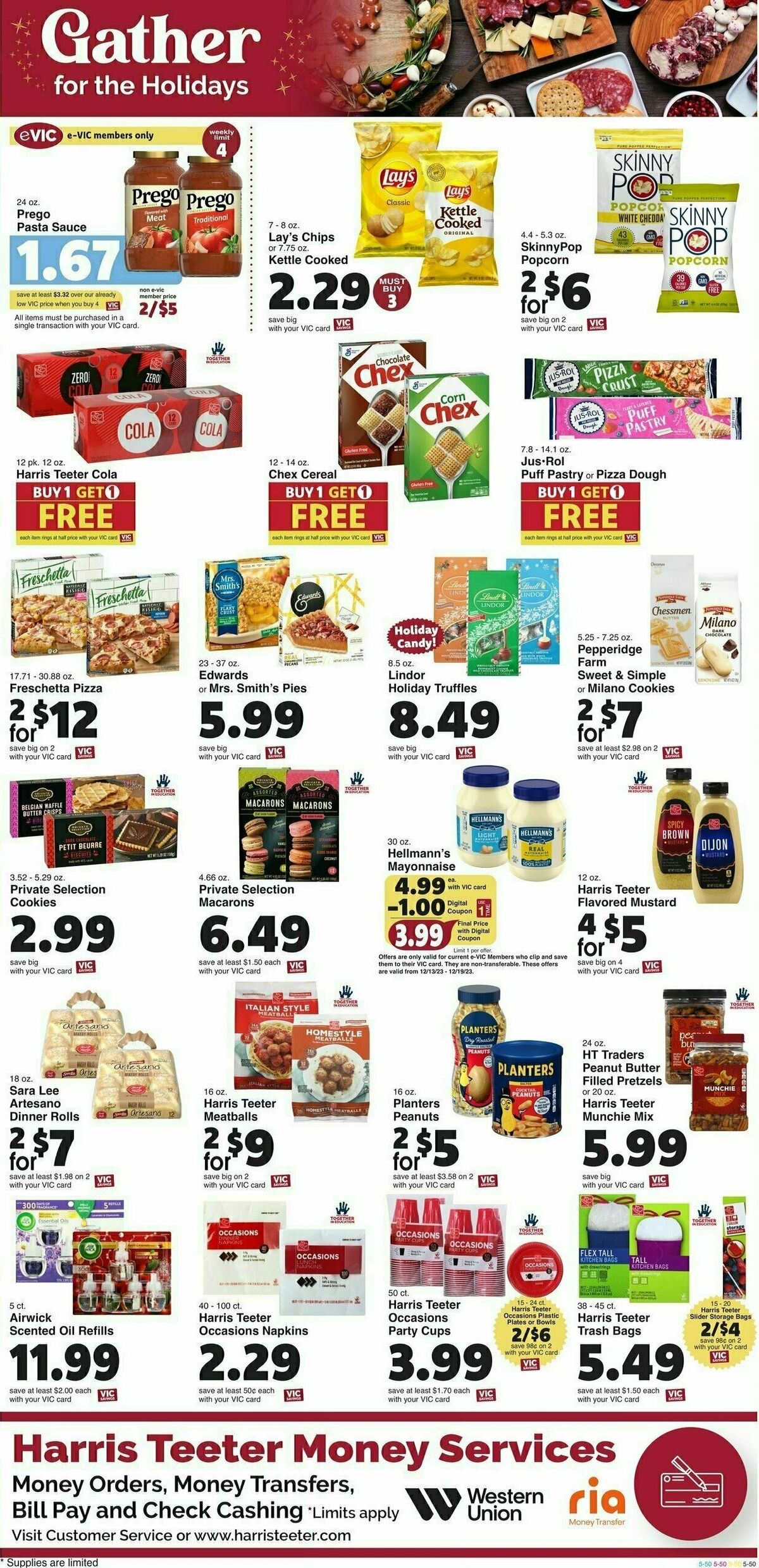 Harris Teeter Weekly Ad from December 13