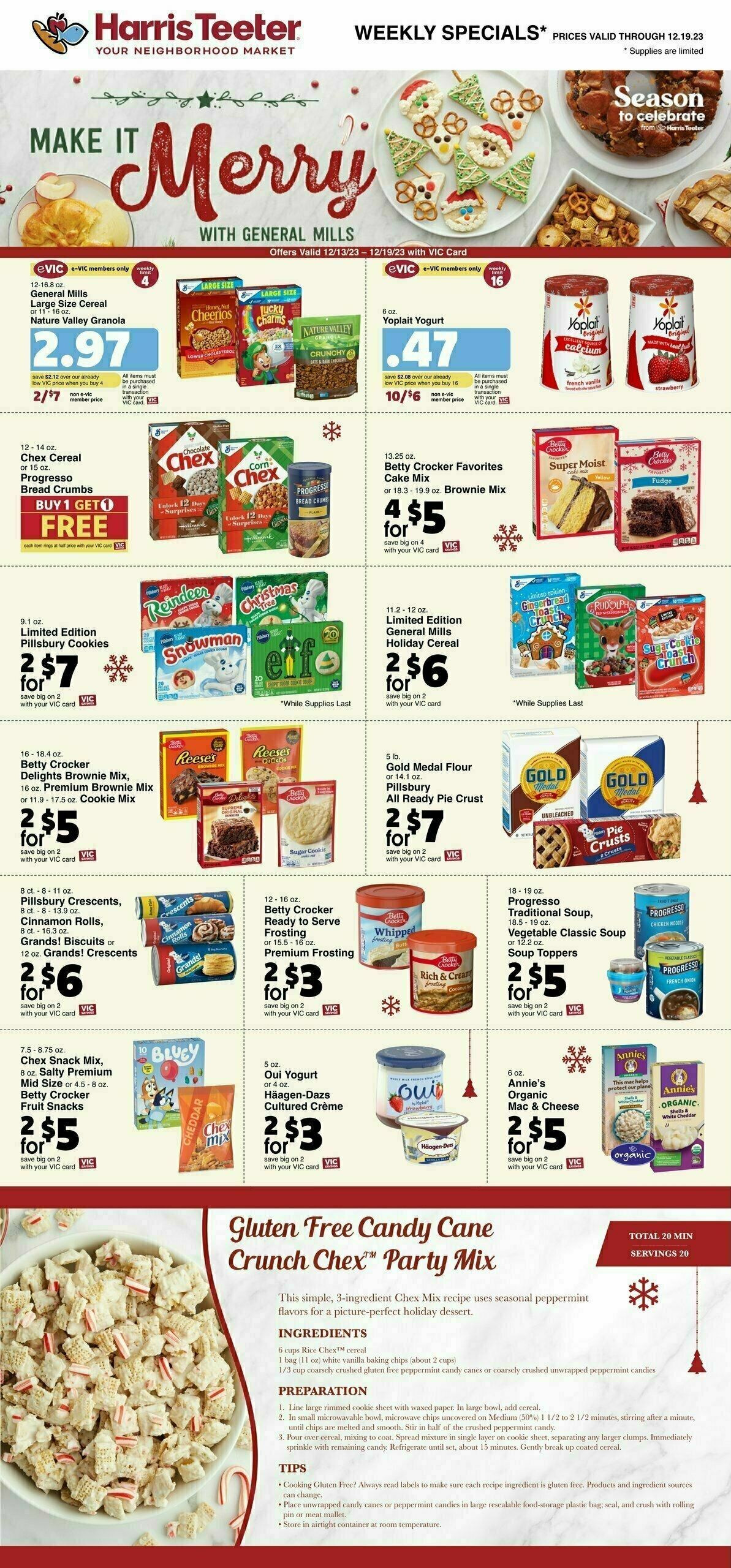 Harris Teeter Weekly Ad from December 13