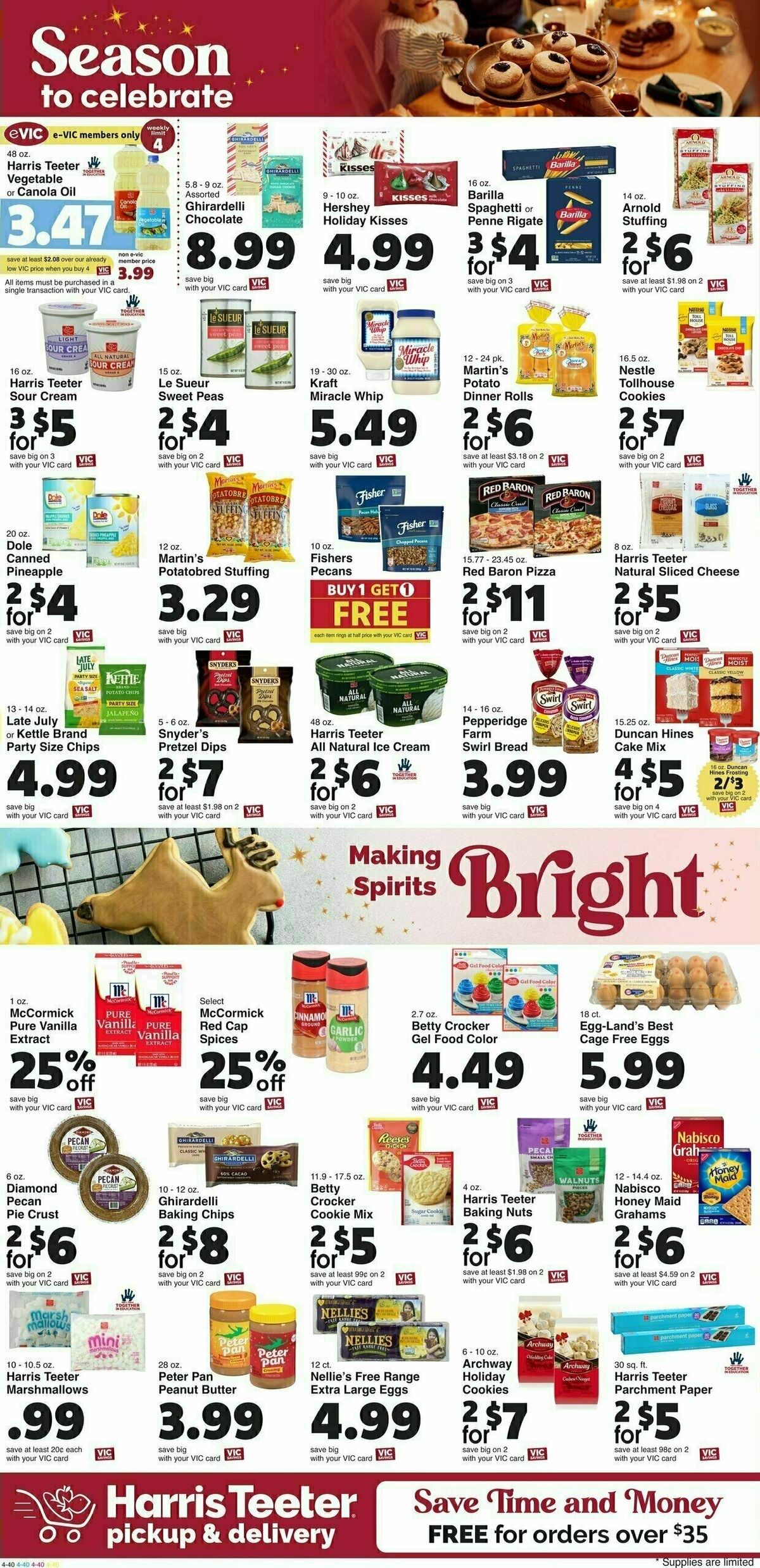 Harris Teeter Weekly Ad from December 13