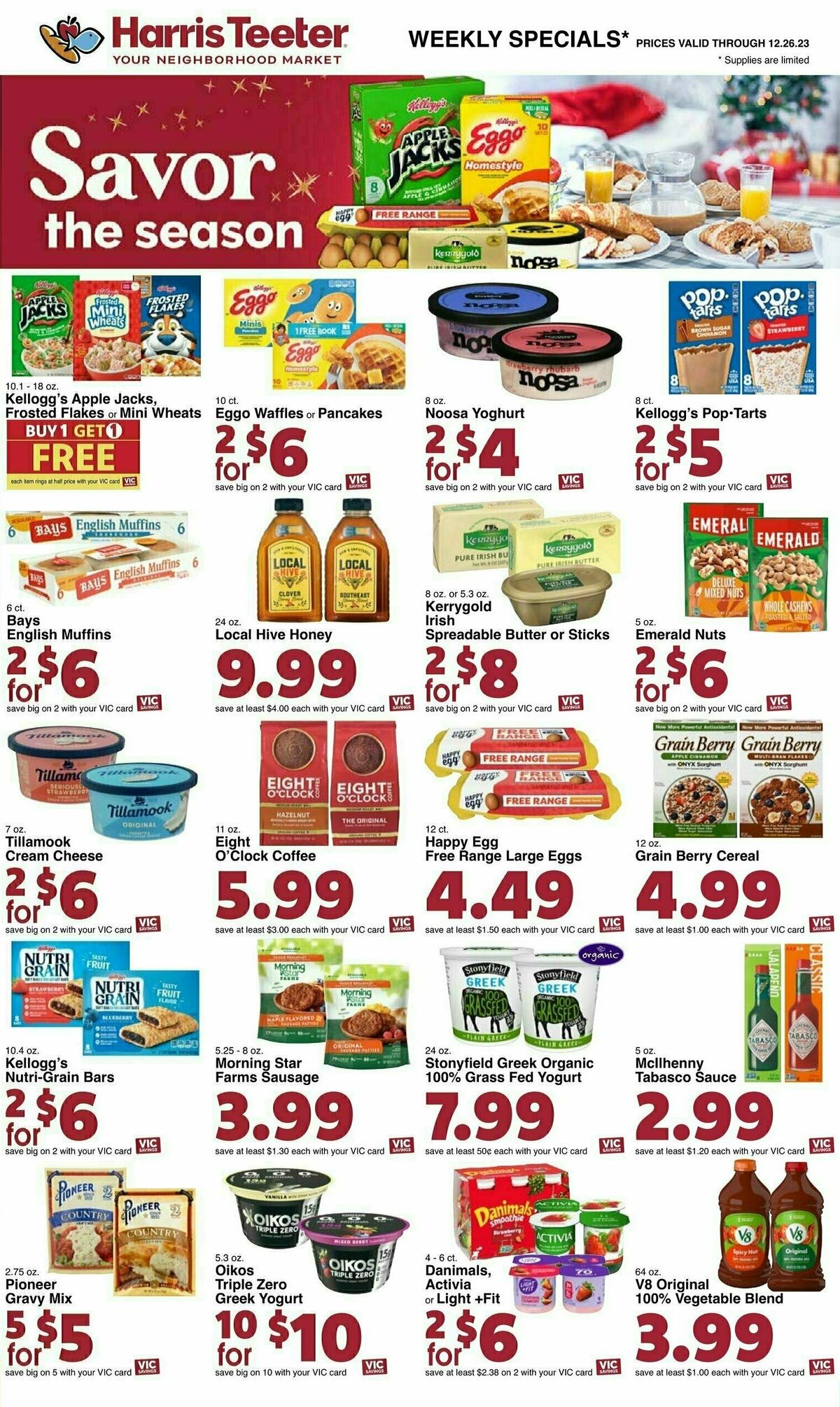 Harris Teeter Weekly Ad from December 20