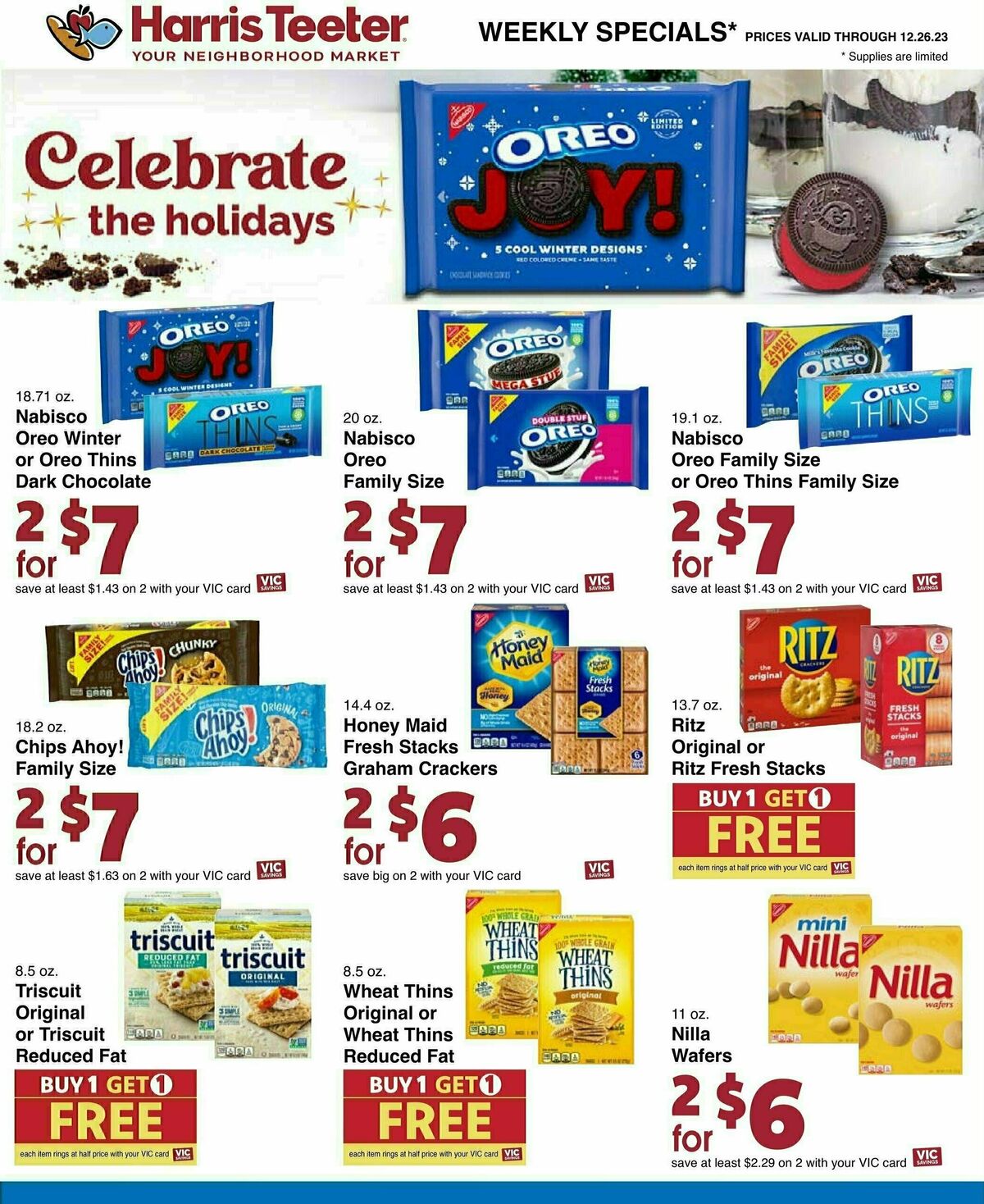 Harris Teeter Weekly Ad from December 20