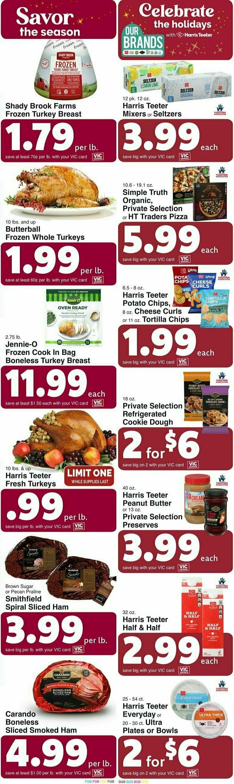 Harris Teeter Weekly Ad from December 20