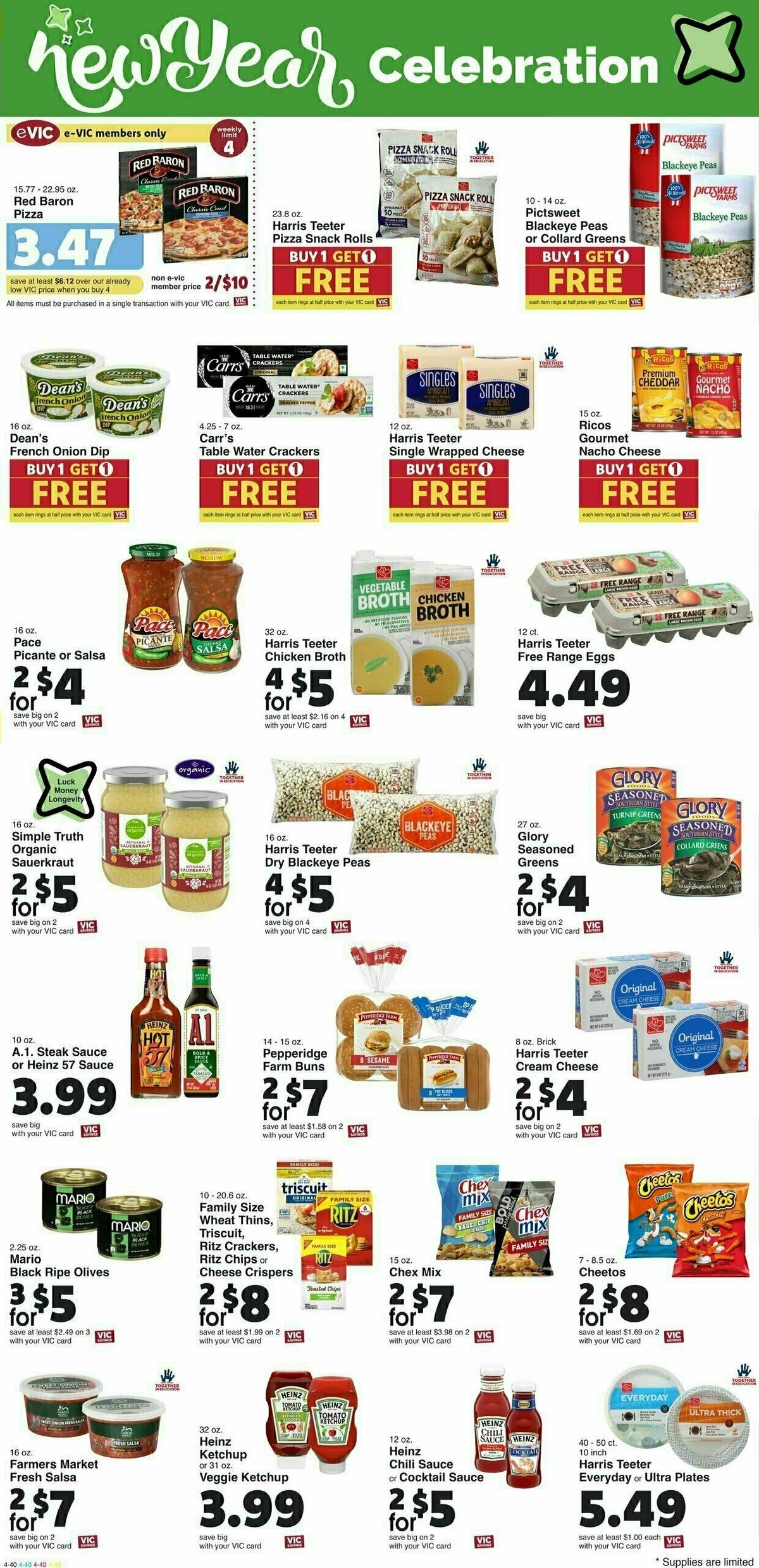 Harris Teeter Weekly Ad from December 27