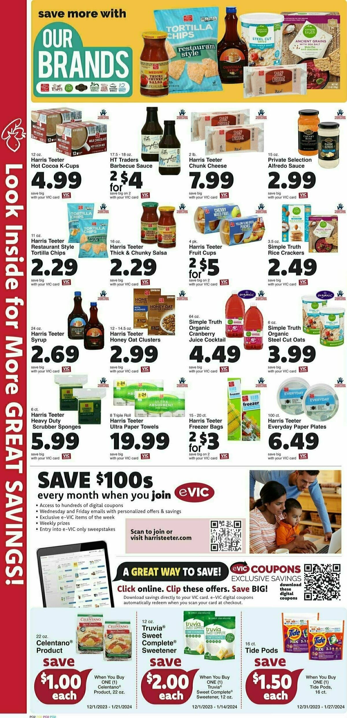 Harris Teeter Weekly Ad from January 3