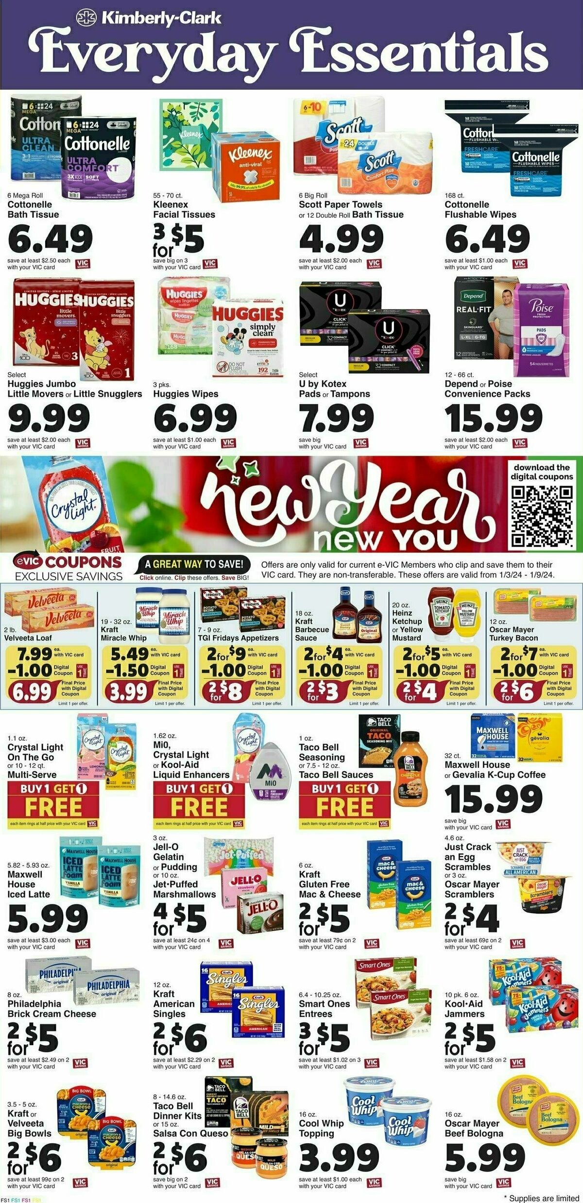 Harris Teeter Weekly Ad from January 3