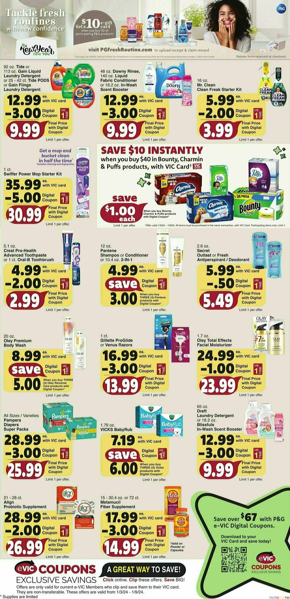 Harris Teeter Weekly Ad from January 3