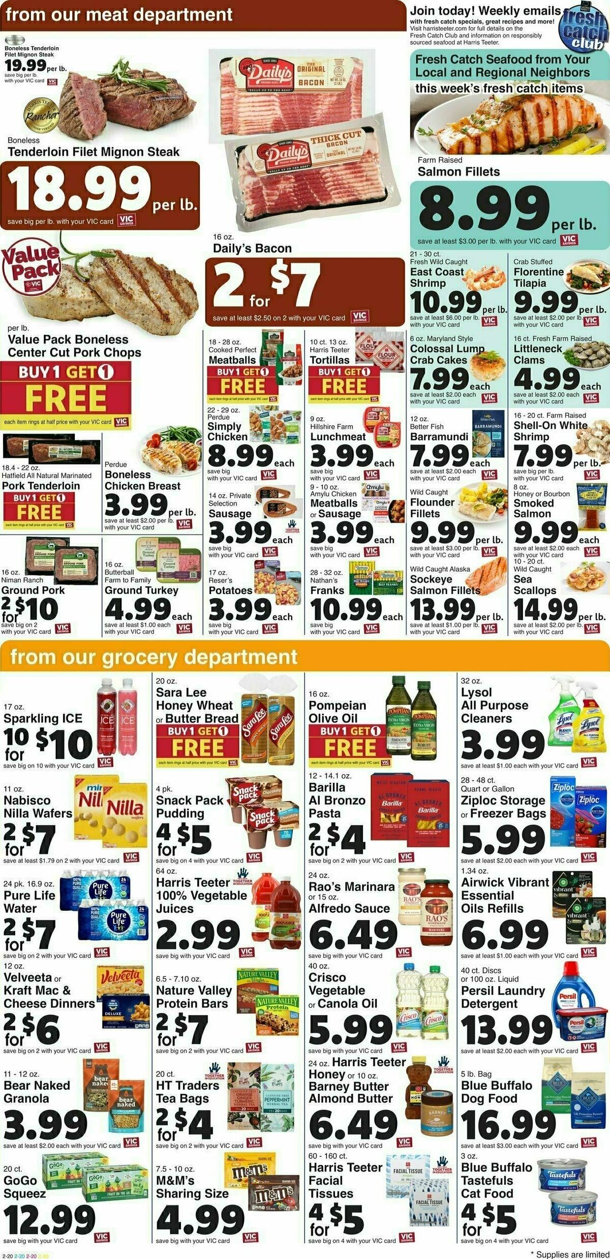 Harris Teeter Weekly Ad from January 10