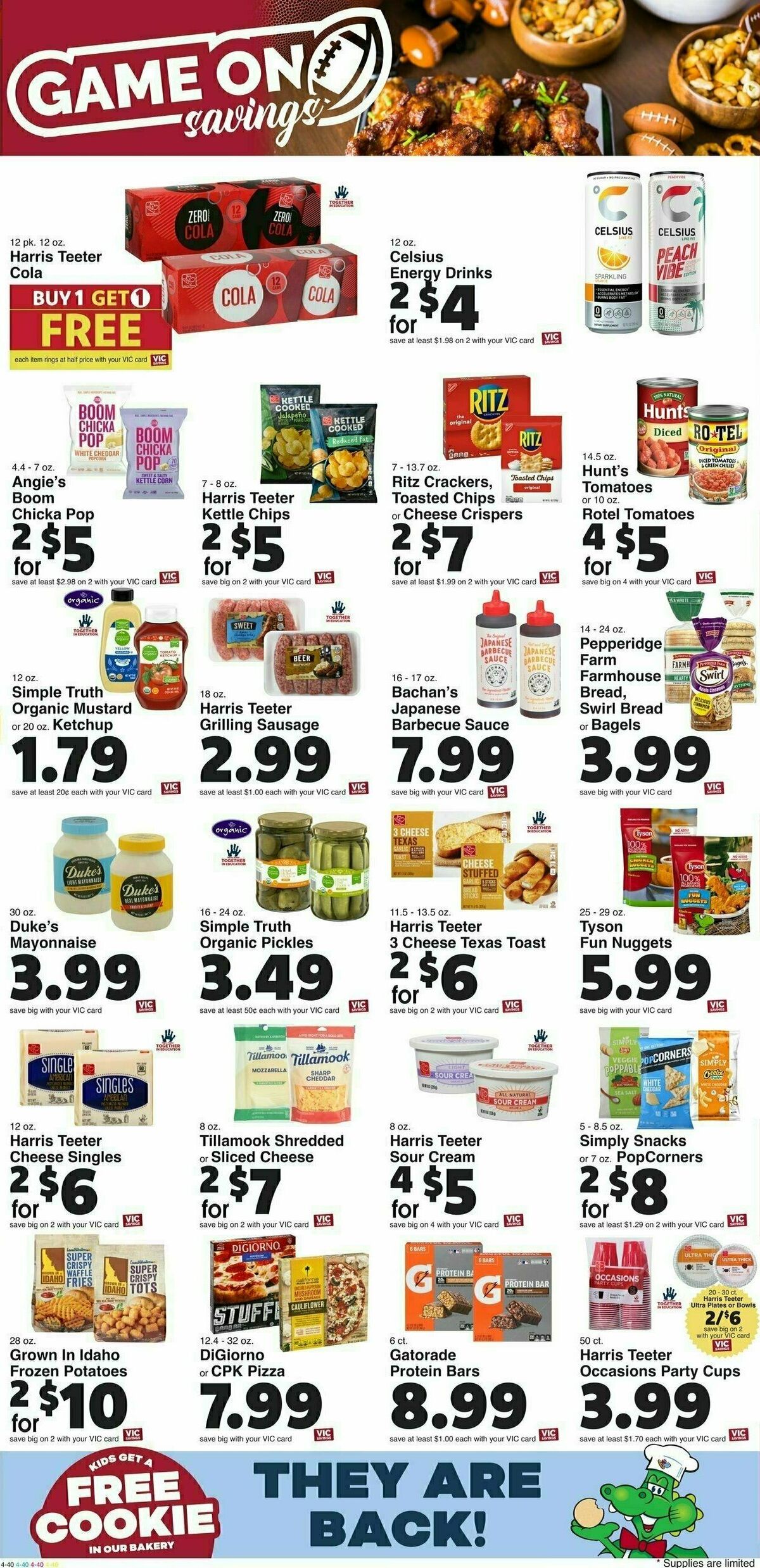 Harris Teeter Weekly Ad from January 10