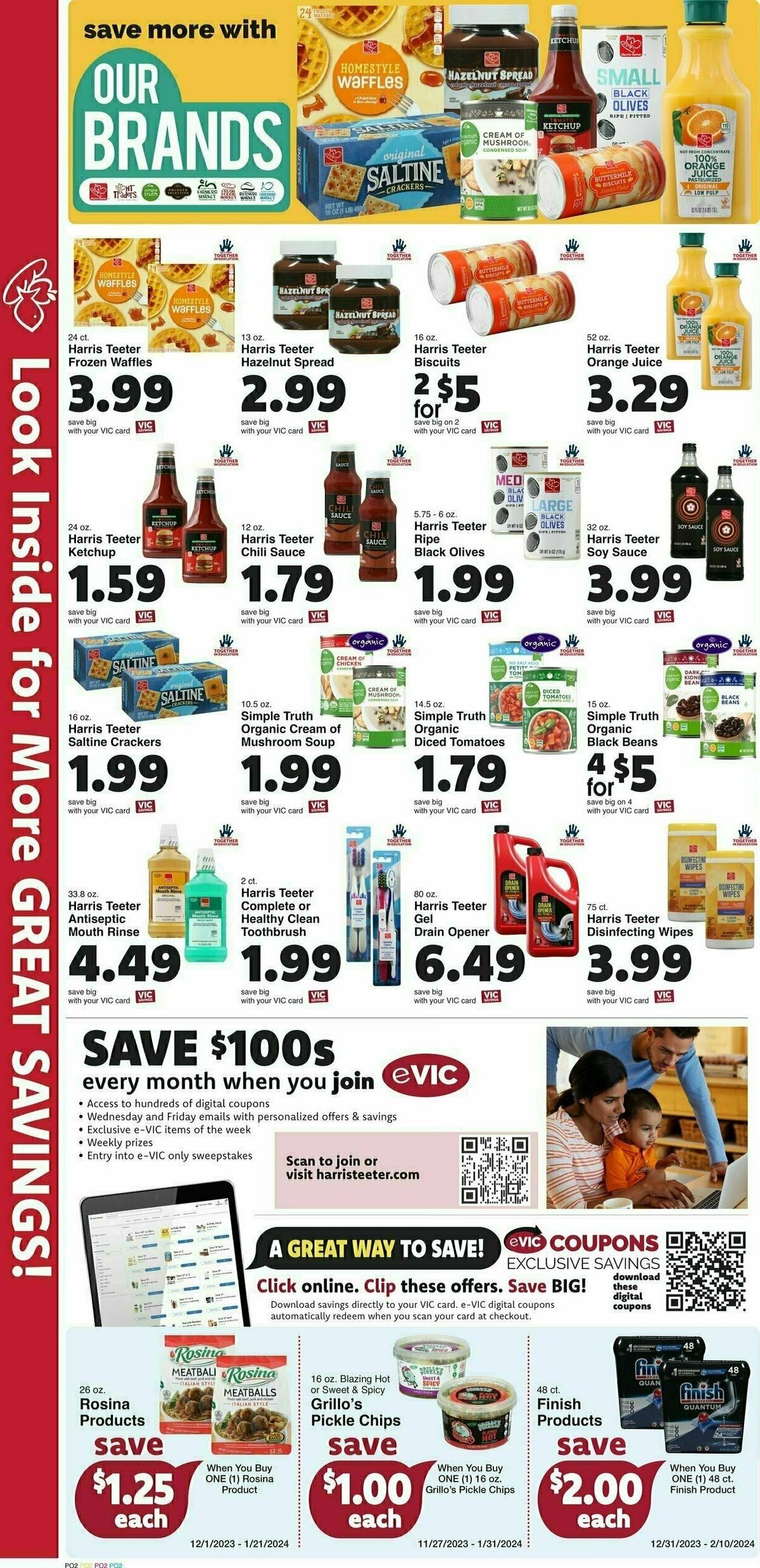 Harris Teeter Weekly Ad from January 10