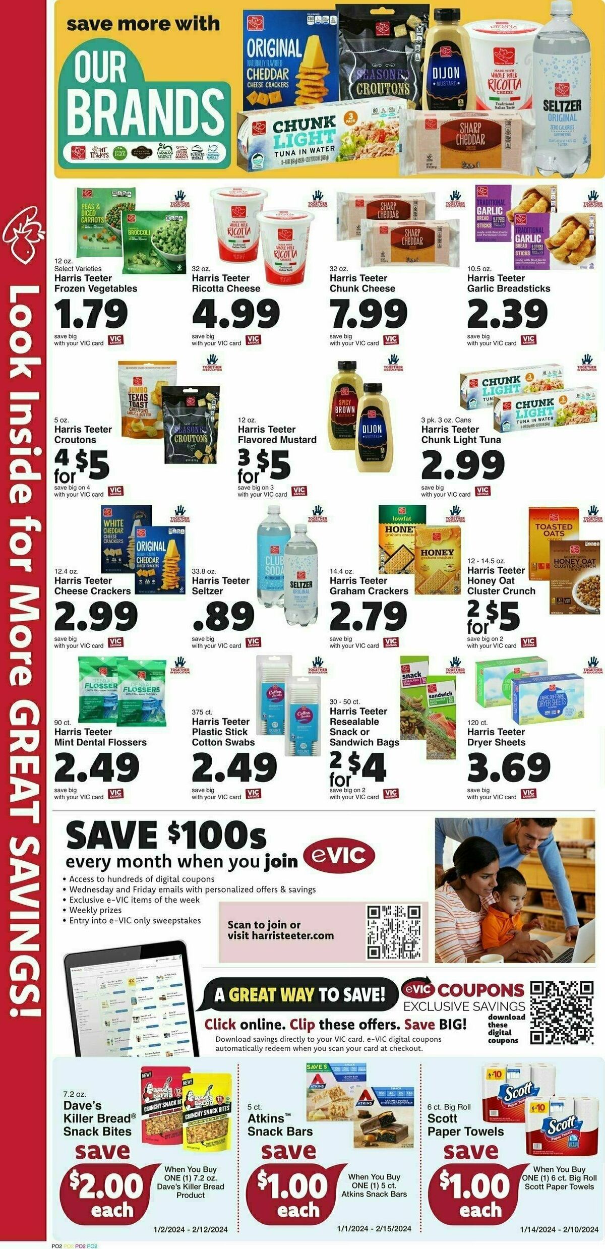 Harris Teeter Weekly Ad from January 17