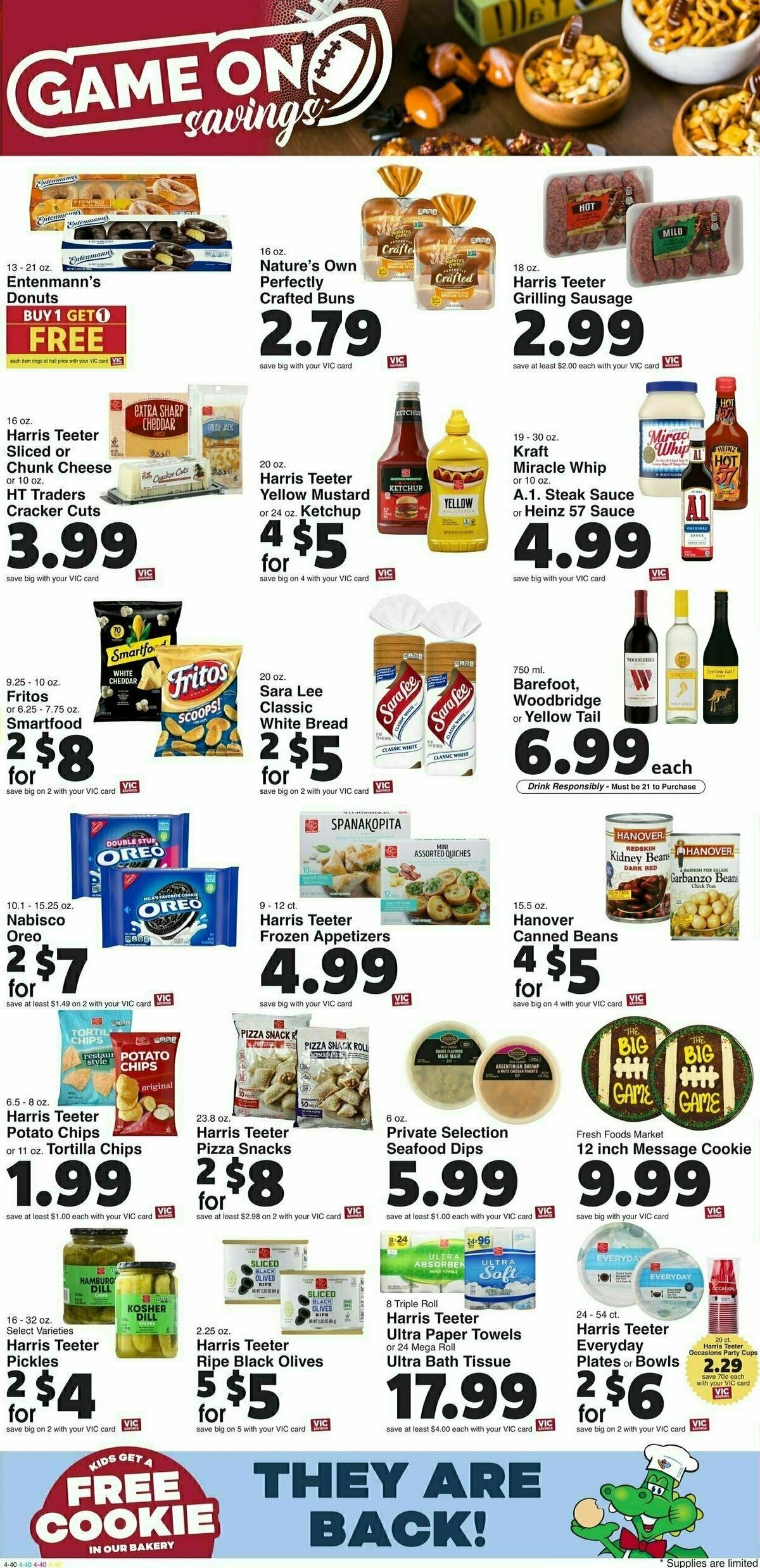 Harris Teeter Weekly Ad from January 24