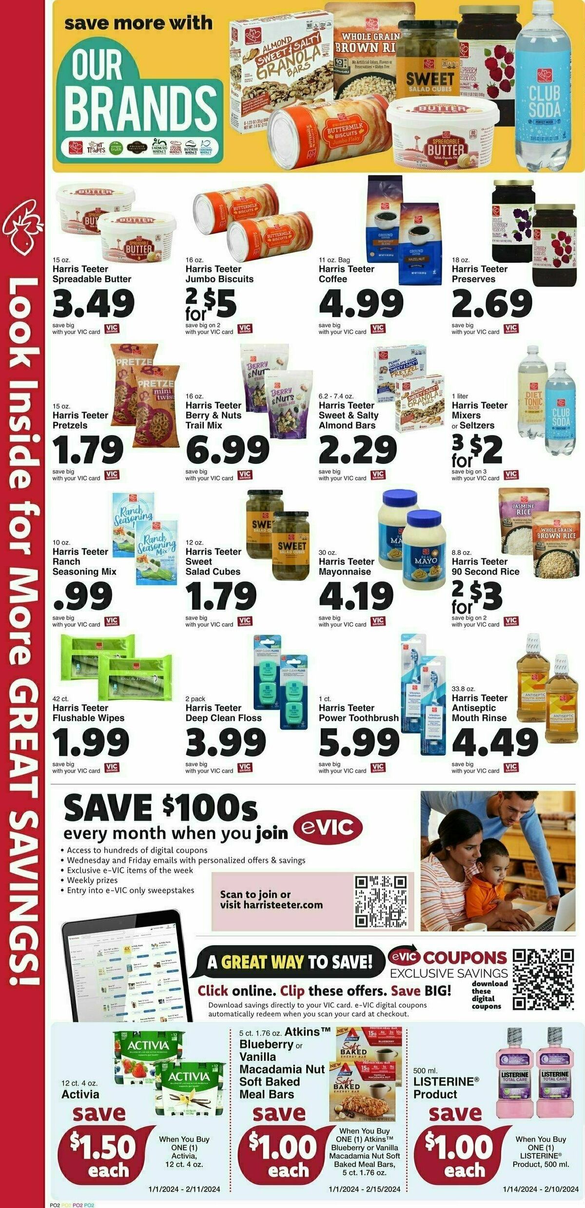 Harris Teeter Weekly Ad from January 24