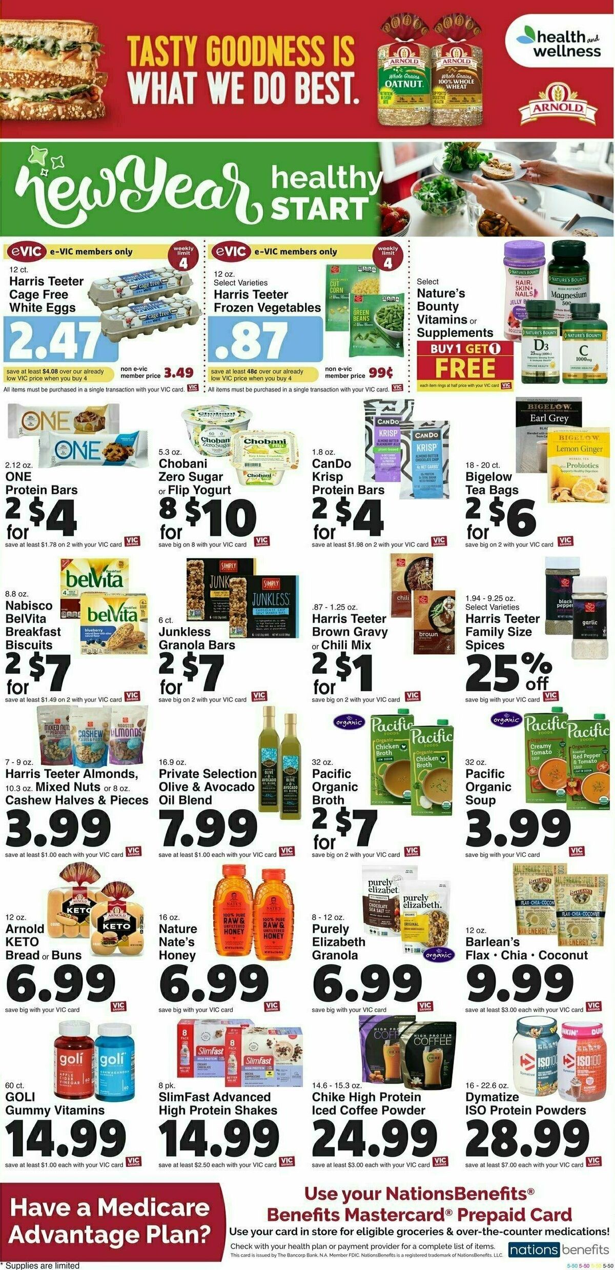 Harris Teeter Weekly Ad from January 24