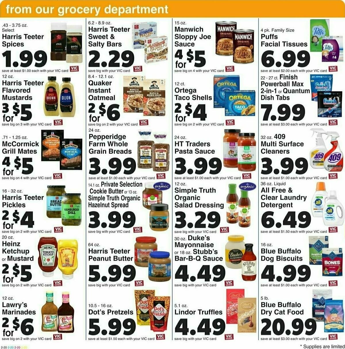 Harris Teeter Weekly Ad from January 31