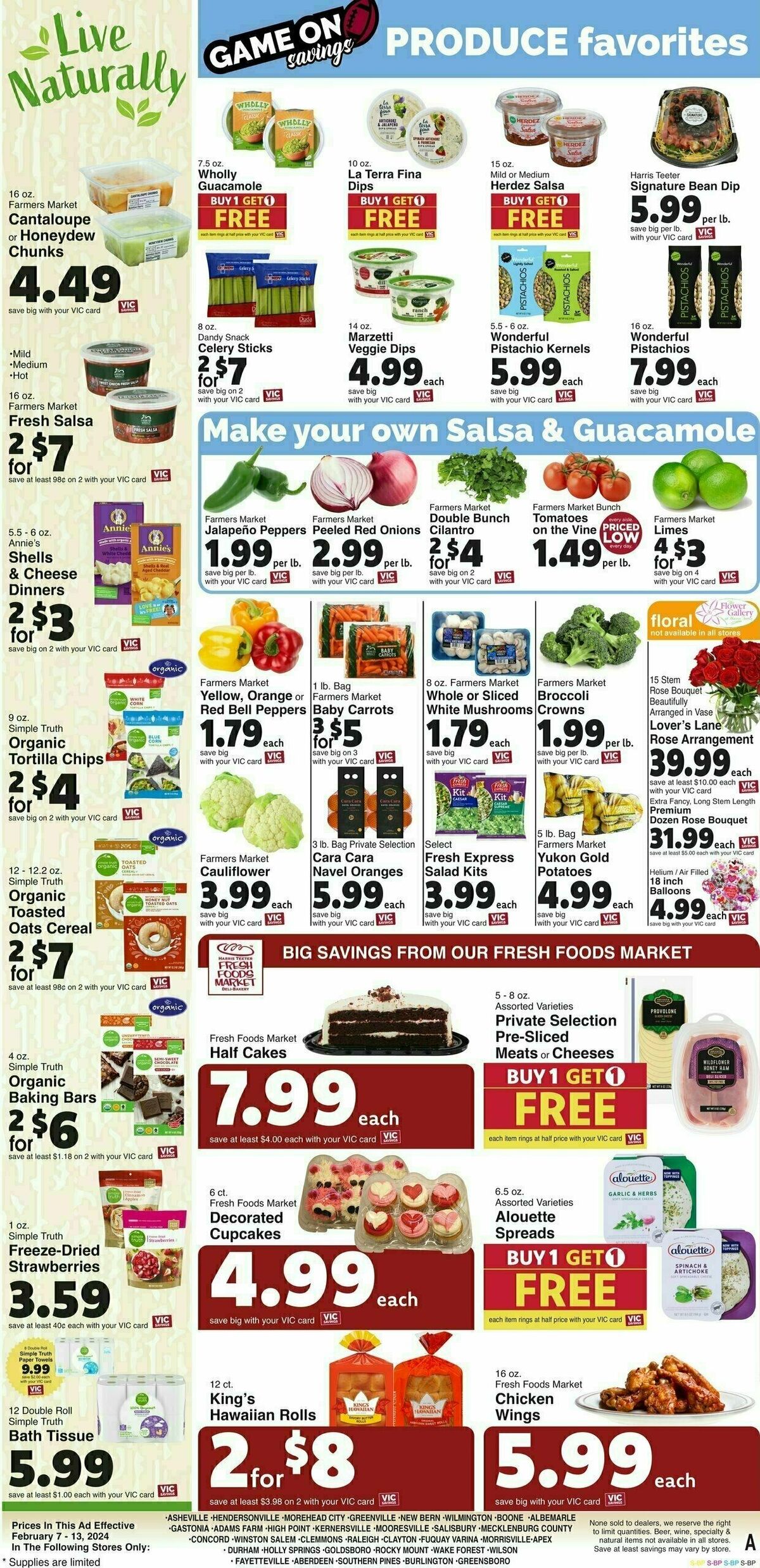 Harris Teeter Weekly Ad from February 7