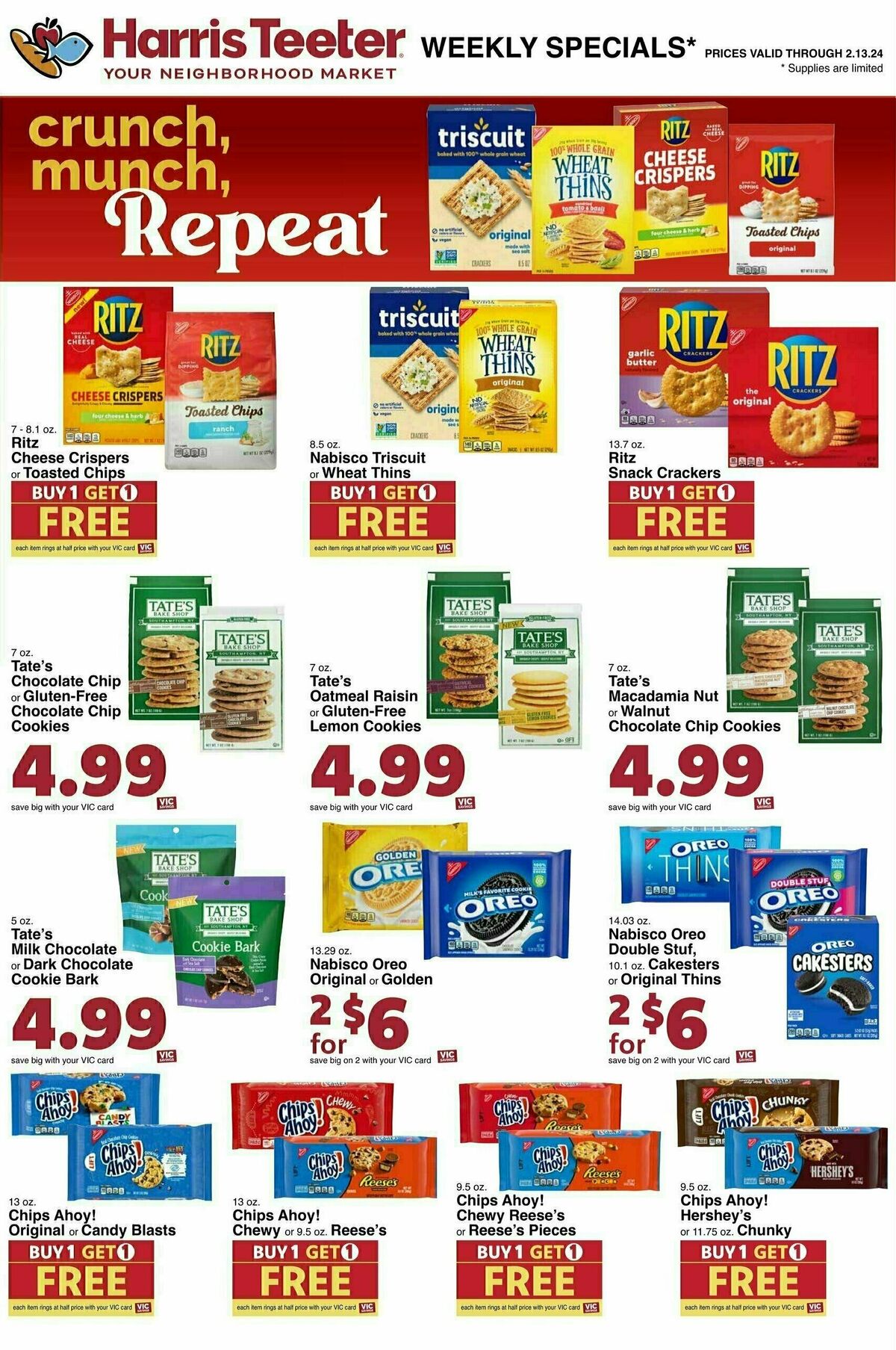 Harris Teeter Weekly Ad from February 7