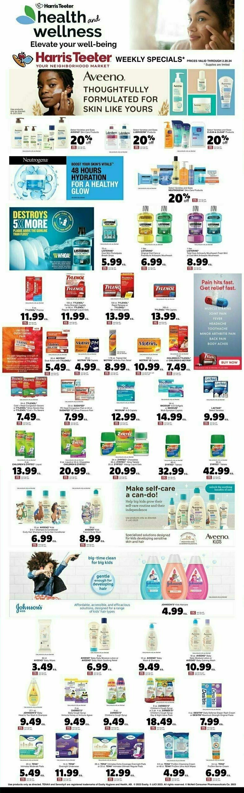 Harris Teeter Weekly Ad from February 14