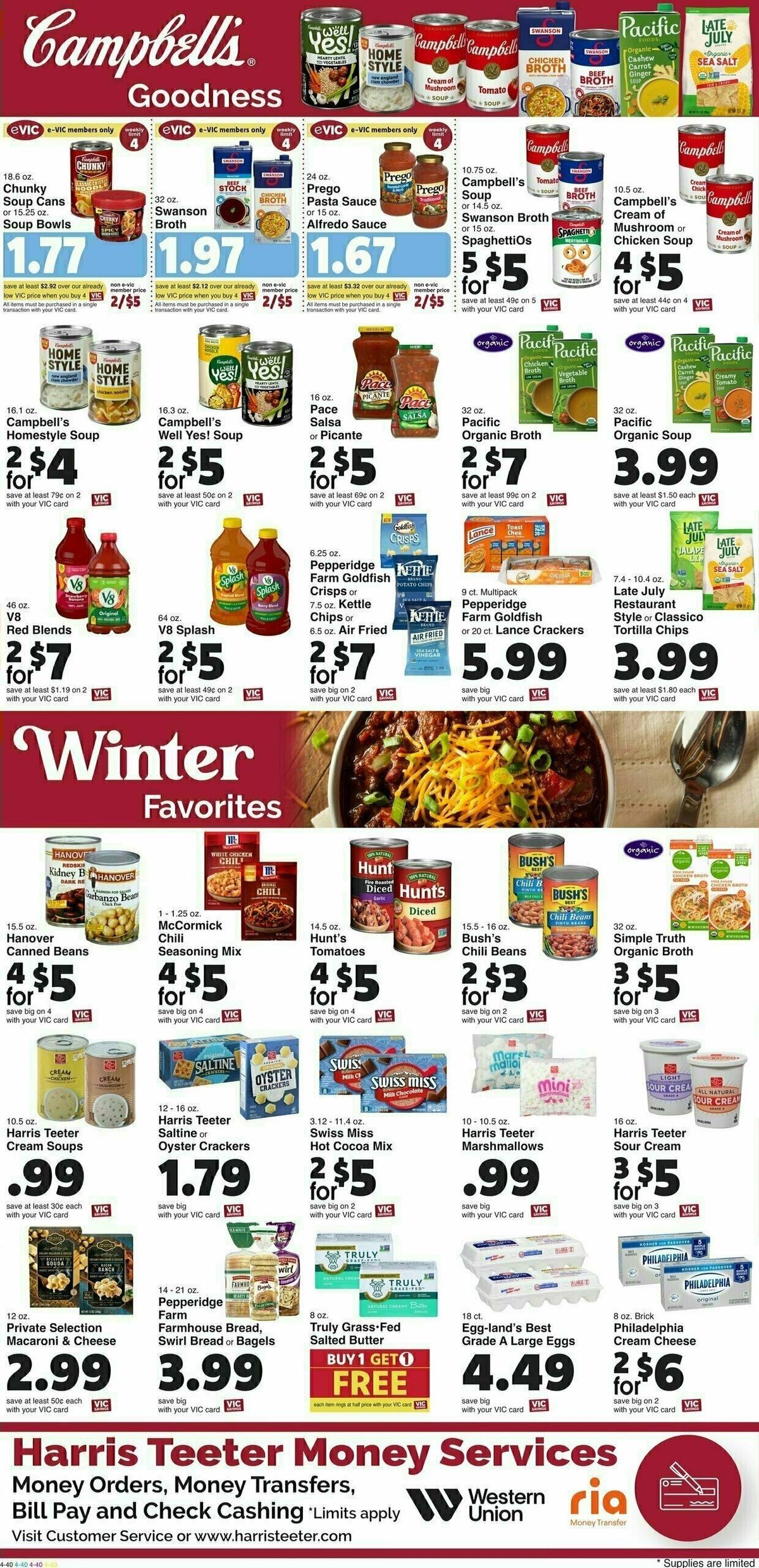 Harris Teeter Weekly Ad from February 14