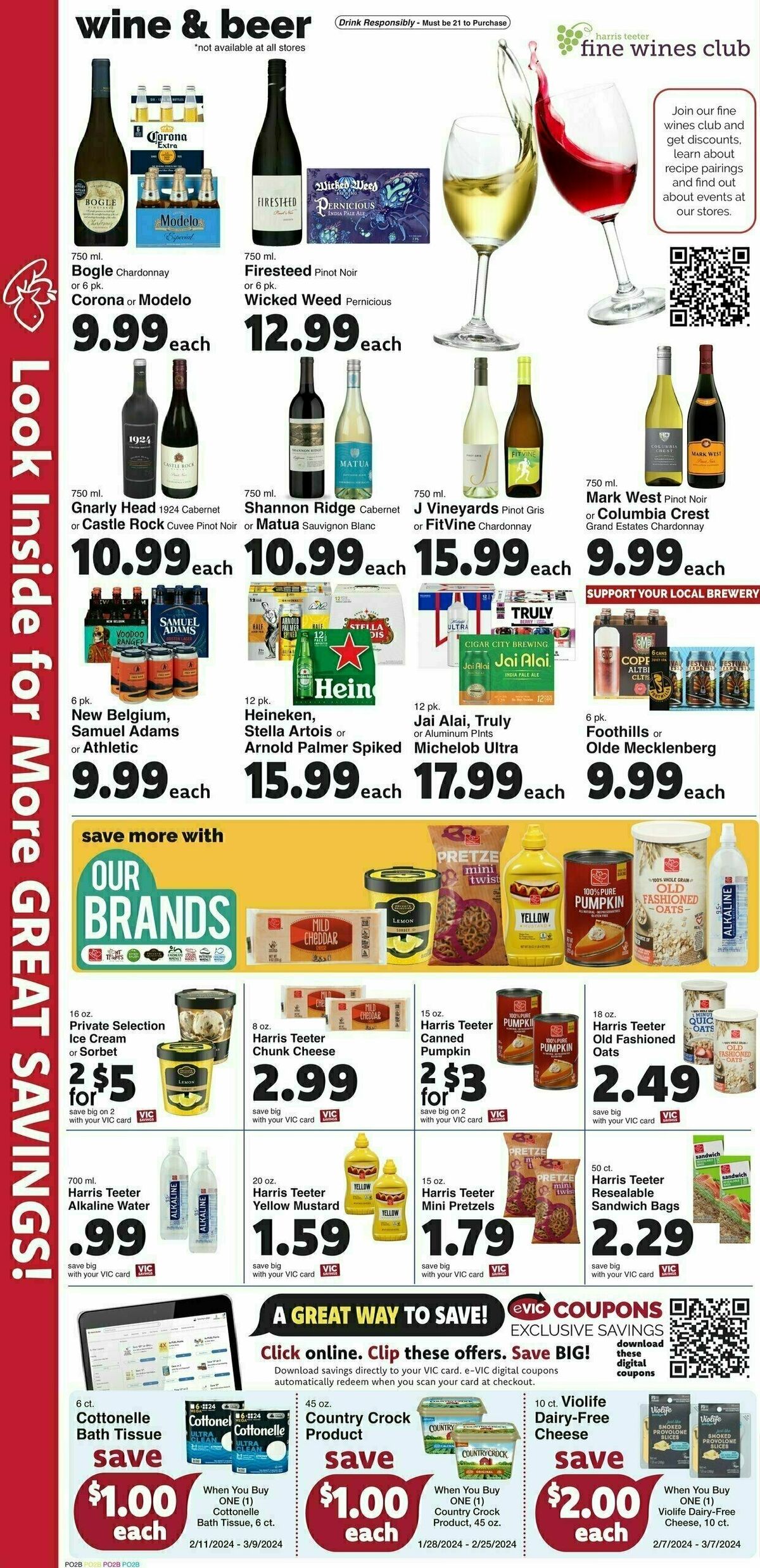 Harris Teeter Weekly Ad from February 14