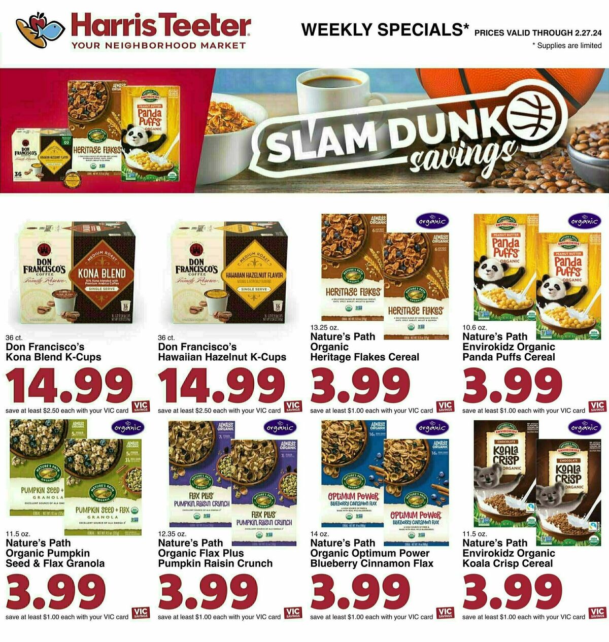 Harris Teeter Weekly Ad from February 21