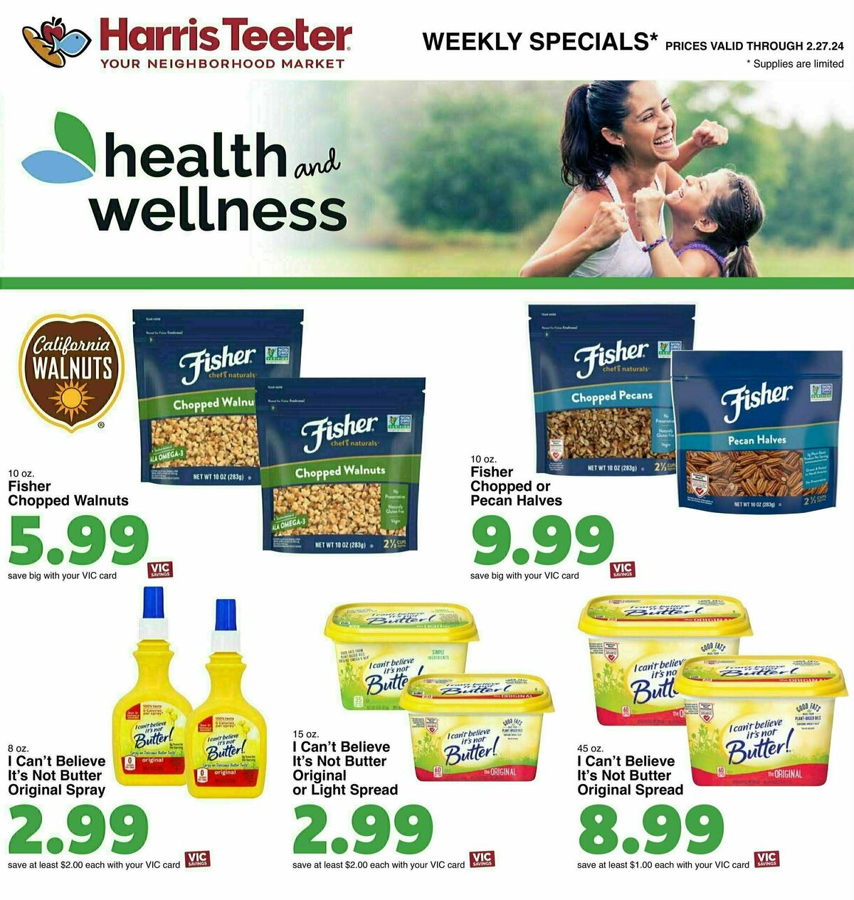 Harris Teeter Weekly Ad from February 21