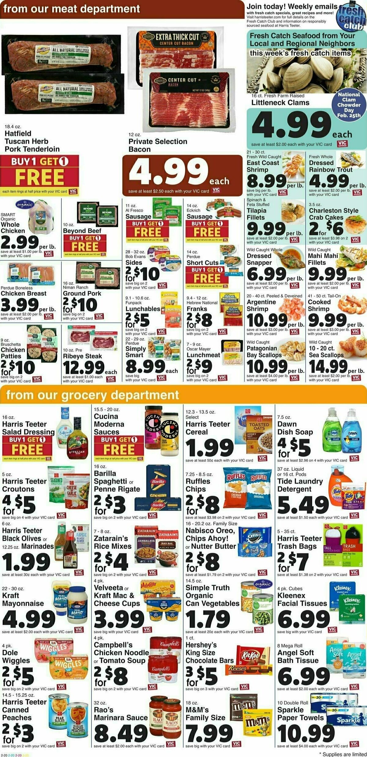 Harris Teeter Weekly Ad from February 21